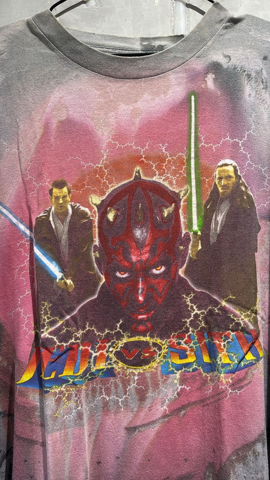 Star Wars Vintage 90s Star Wars Episode 1 Phantom Menace Size US XL / EU 56 / 4 - 3 Thumbnail
