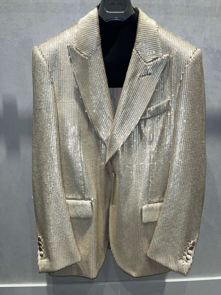 Tom Ford oc11z1225 JEPPE2 Evening Jacket in Sand Size US L / EU 52-54 / 3 - 1 Thumbnail