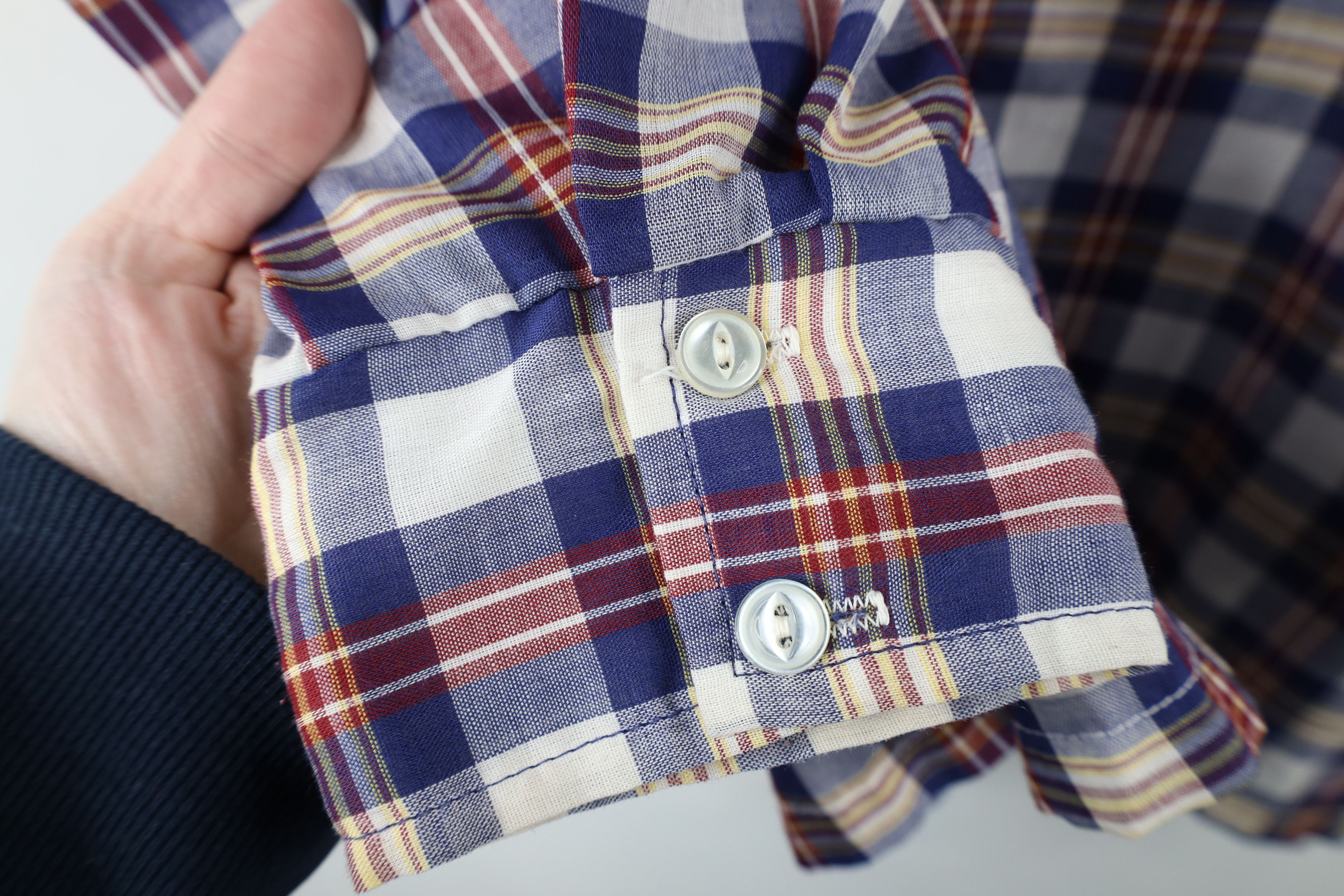 Vintage Vintage 60s 70s Rockabilly Cowboy Western Button Shirt Plaid Size US XL / EU 56 / 4 - 5 Thumbnail