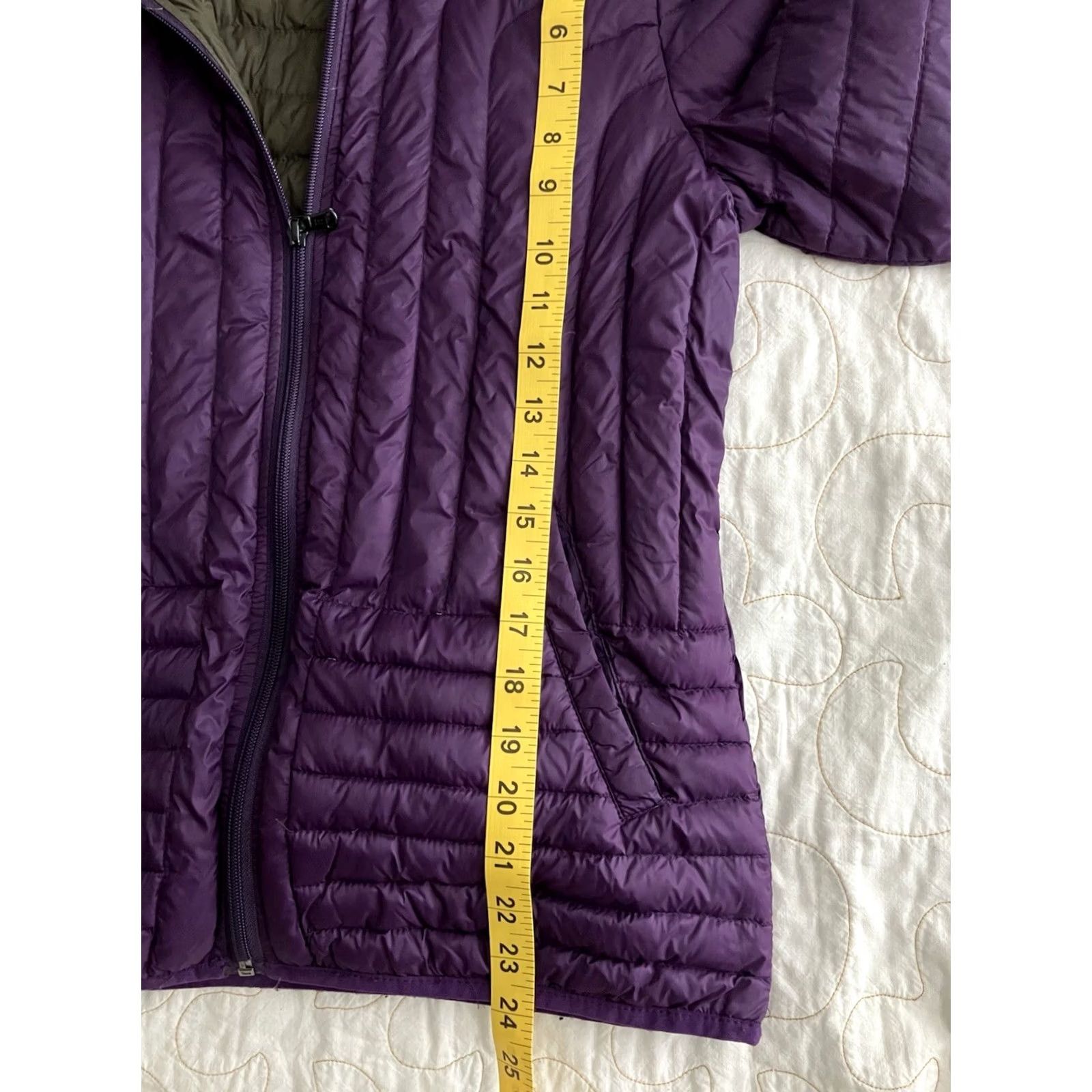Vintage VINTAGE Halifax Traders Women’s Down Filled Puffer Purple Hooded Zip-Up Jacket Sz Small Size S / US 4 / IT 40 - 5 Thumbnail