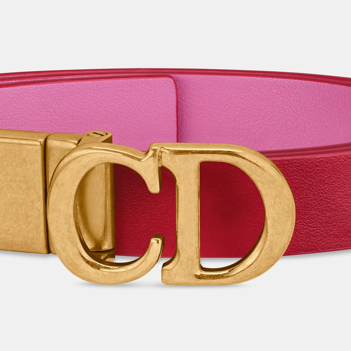 Dior o1bcso1str0126 Size:OS/ Removable Saddle Belt in Red/Pink Size ONE SIZE - 5 Thumbnail