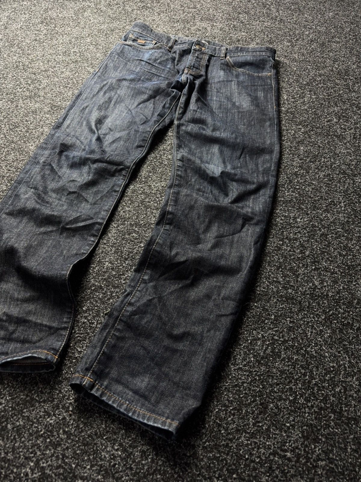 Hugo Boss Vintage 00s Y2K Hugo BOSS Retro Luxury Denim pants Jeans Size US 34 / EU 50 - 5 Thumbnail