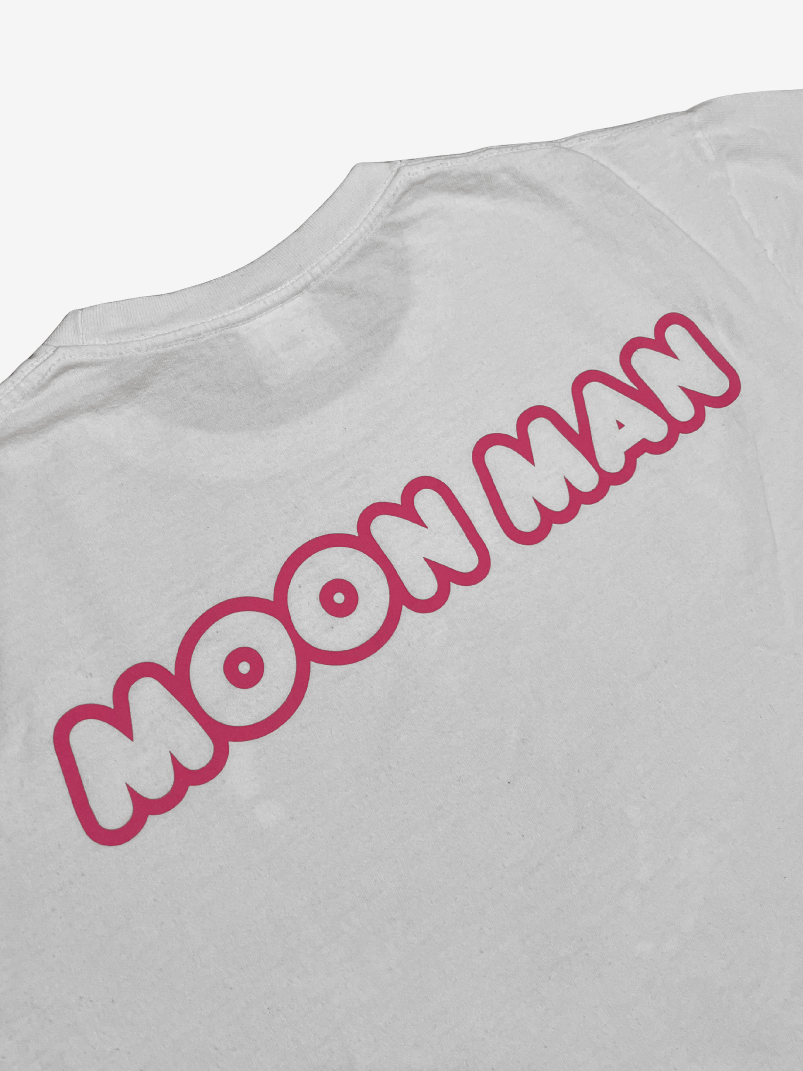 Bape A Bathing Ape x Kid Cudi White Moon Man College Logo T-Shirt Size US XL / EU 56 / 4 - 3 Thumbnail