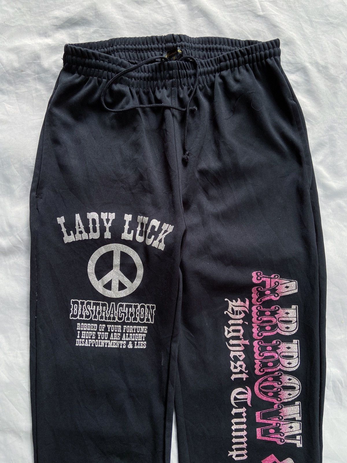 In The Attic JAPANESE POEM SWEATPANTS by MACALESTER Size US 29 - 3 Thumbnail