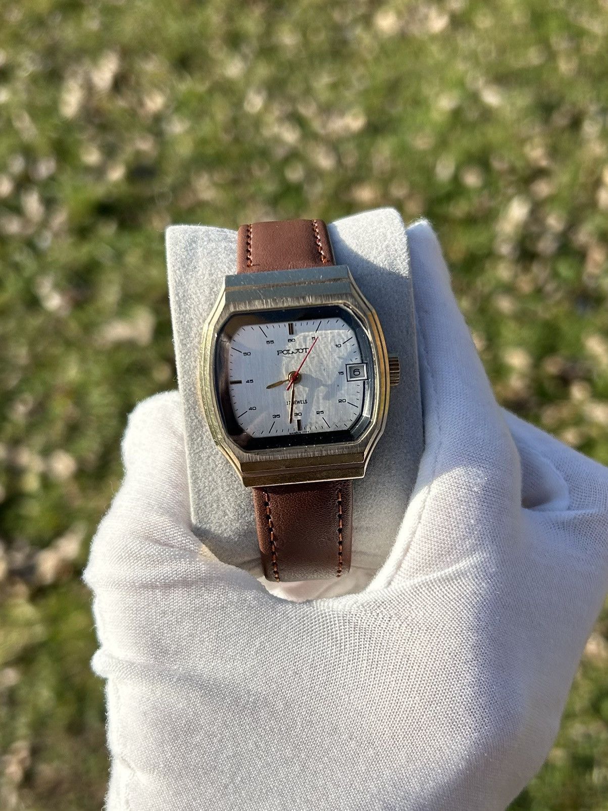 Vintage Vintage Watch Poljot USSR Soviet Mechanical 1980s Size ONE SIZE - 2 Thumbnail