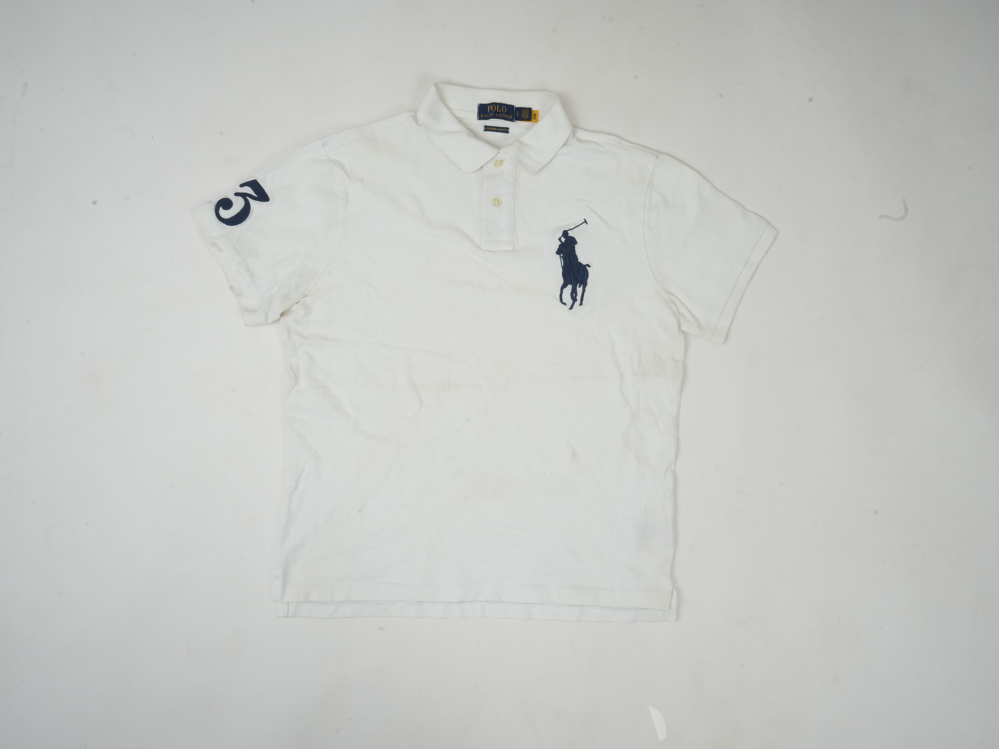Polo Ralph Lauren Polo Ralph lauren Big Pony T-Shirt in White Color Size US L / EU 52-54 / 3 - 1 Thumbnail