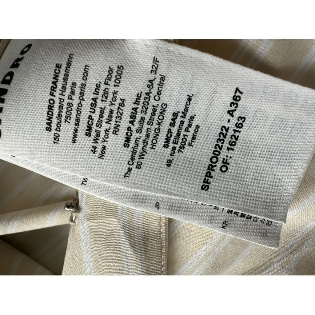 Sandro Sandro new dress FR42 cotton Size M / US 6-8 / IT 42-44 - 11 Thumbnail