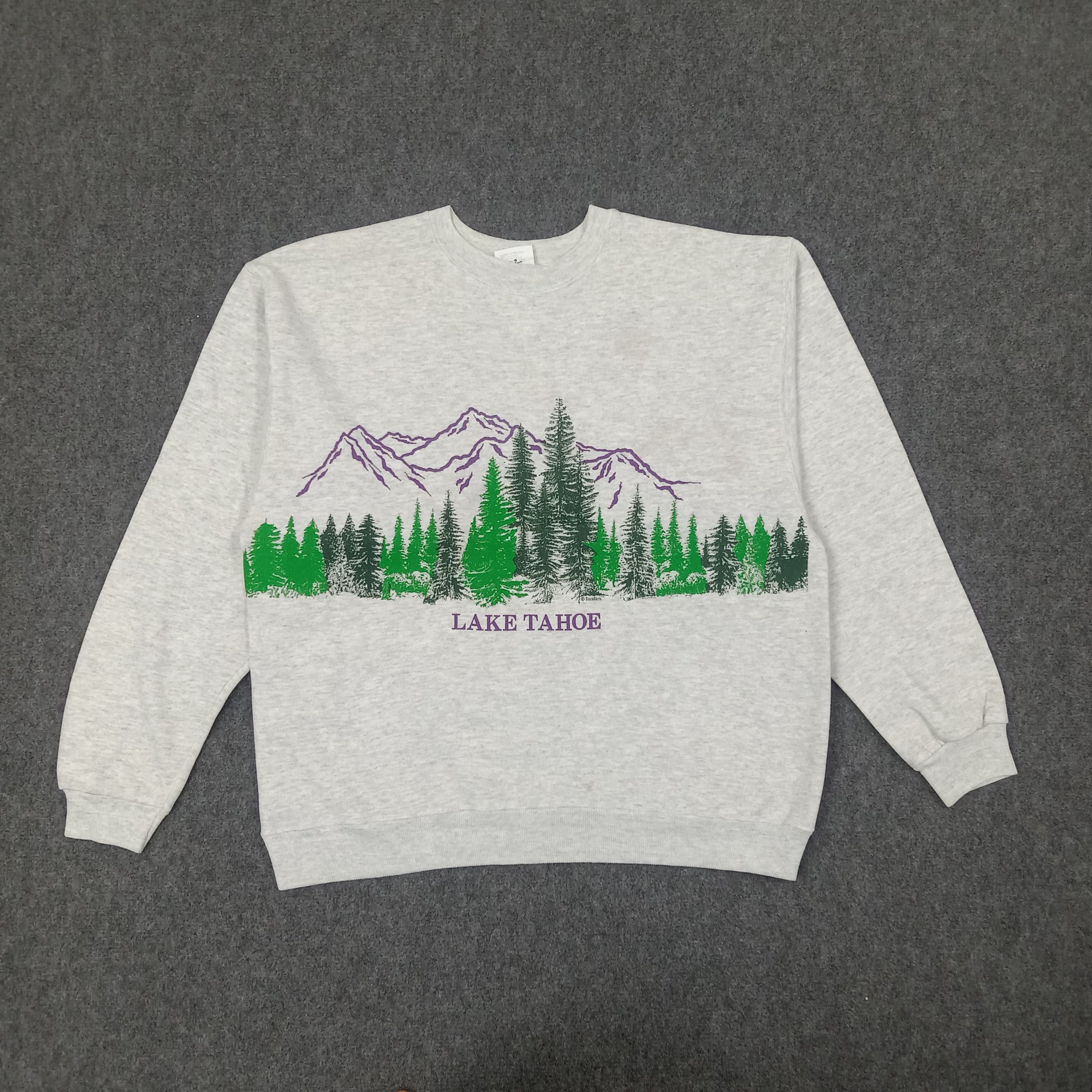 Lake Tahoe American Outdoor Style Sweatshirt C236N7
