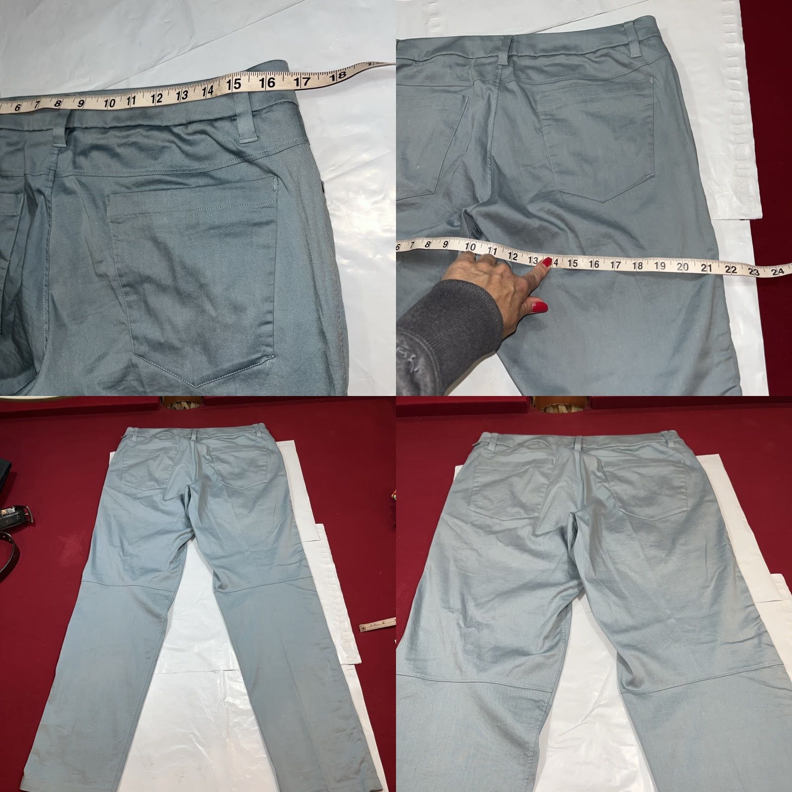 Lululemon Lululemon Pants Mens 32 Khaki Slim Light GREEN ABC Commission Casual Size US 32 / EU 48 - 9 Thumbnail