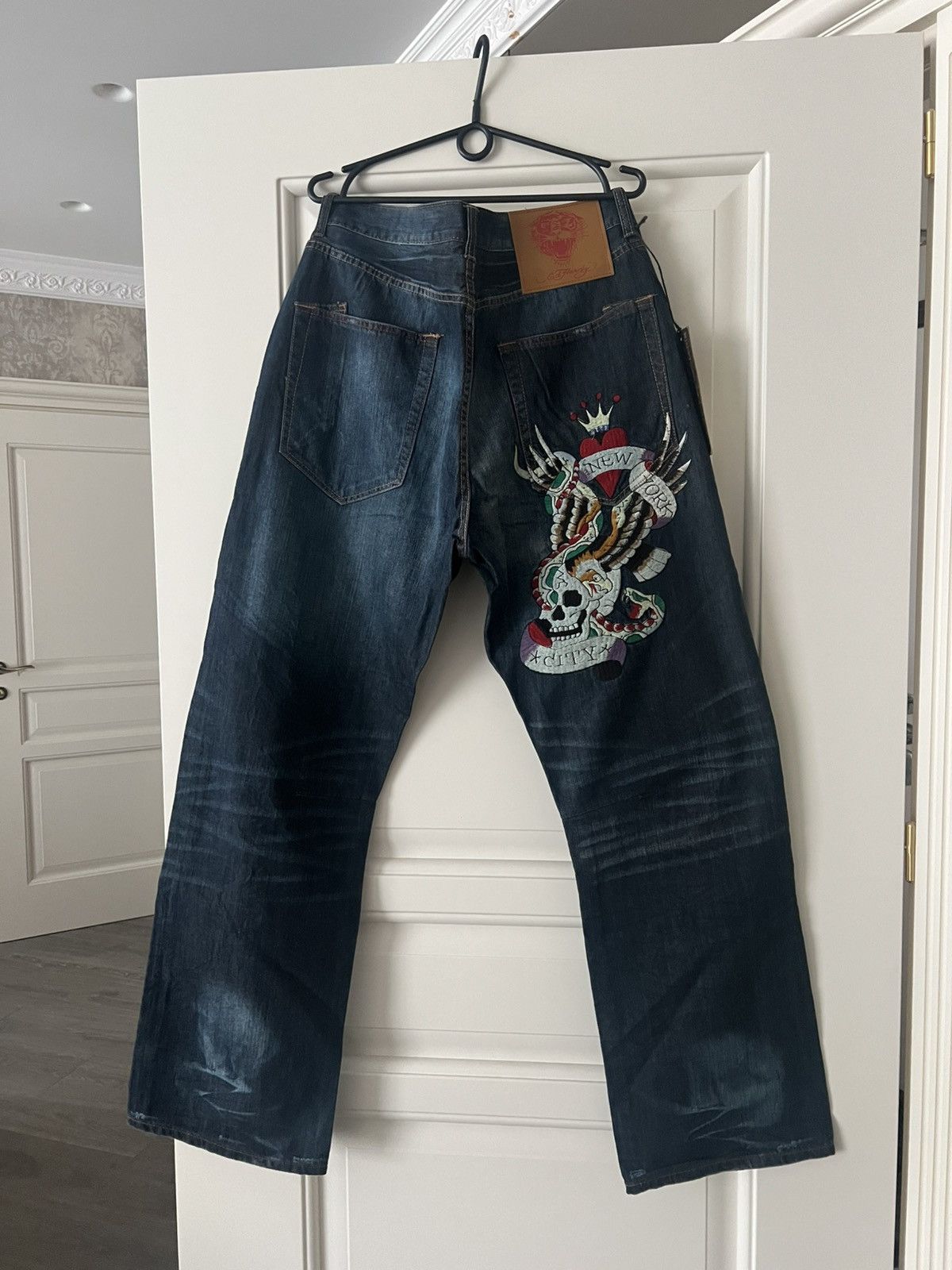 Ed Hardy Vintage Ed Hardy Jeans by Christian Audigier Pants Size US 38 / EU 54 - 1 Thumbnail