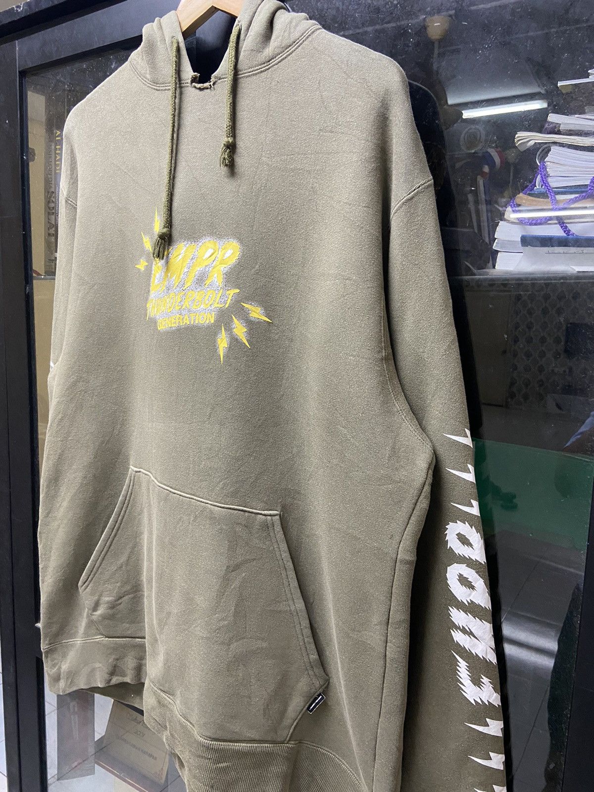 Japanese Brand EMPR ThunderBolt Generation Hoodie Size US XL / EU 56 / 4 - 3 Thumbnail