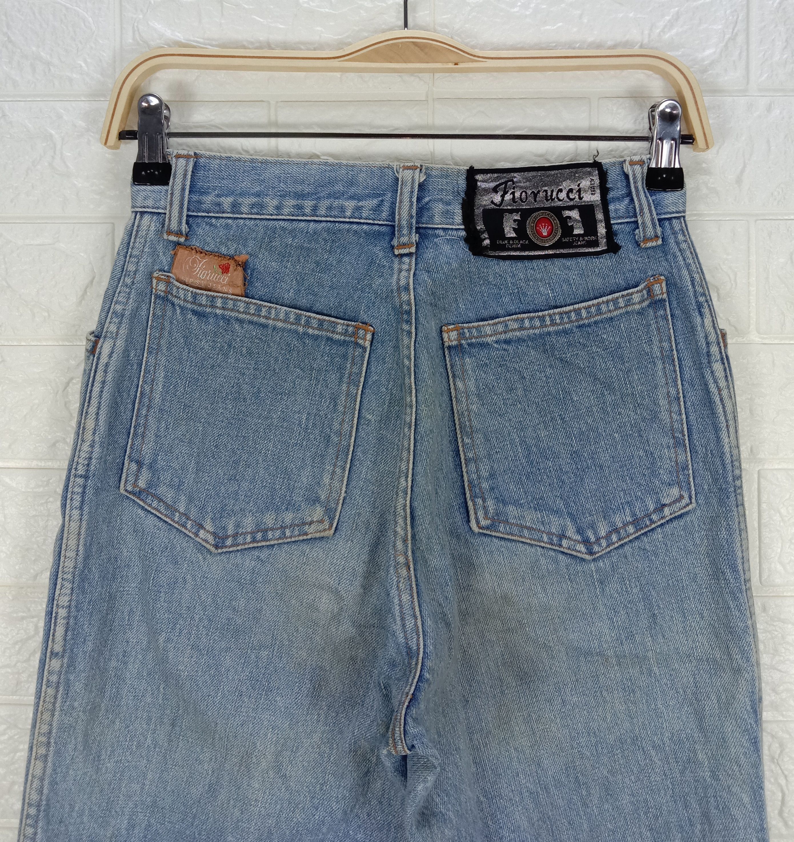 Fiorucci Vintage Fiorucci Italian Designer Leg Zipper Jeans Size 26" / US 2 / IT 38 - 6 Thumbnail