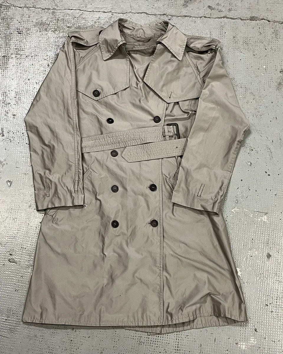 Prada AW2009 Prada Grey Buttoned Classy Trench Coat Size US XS / EU 42 / 0 - 3 Thumbnail