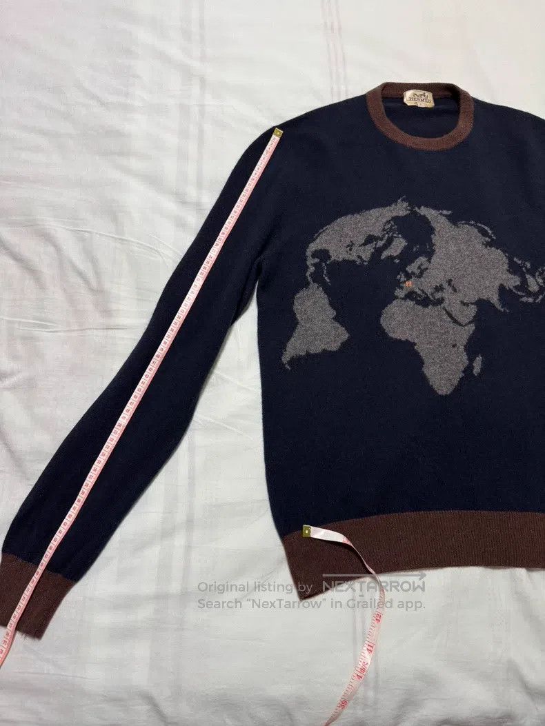 Hermes Hermes Cashmere sweater 100% goat cashmere Size US L / EU 52-54 / 3 - 6 Thumbnail