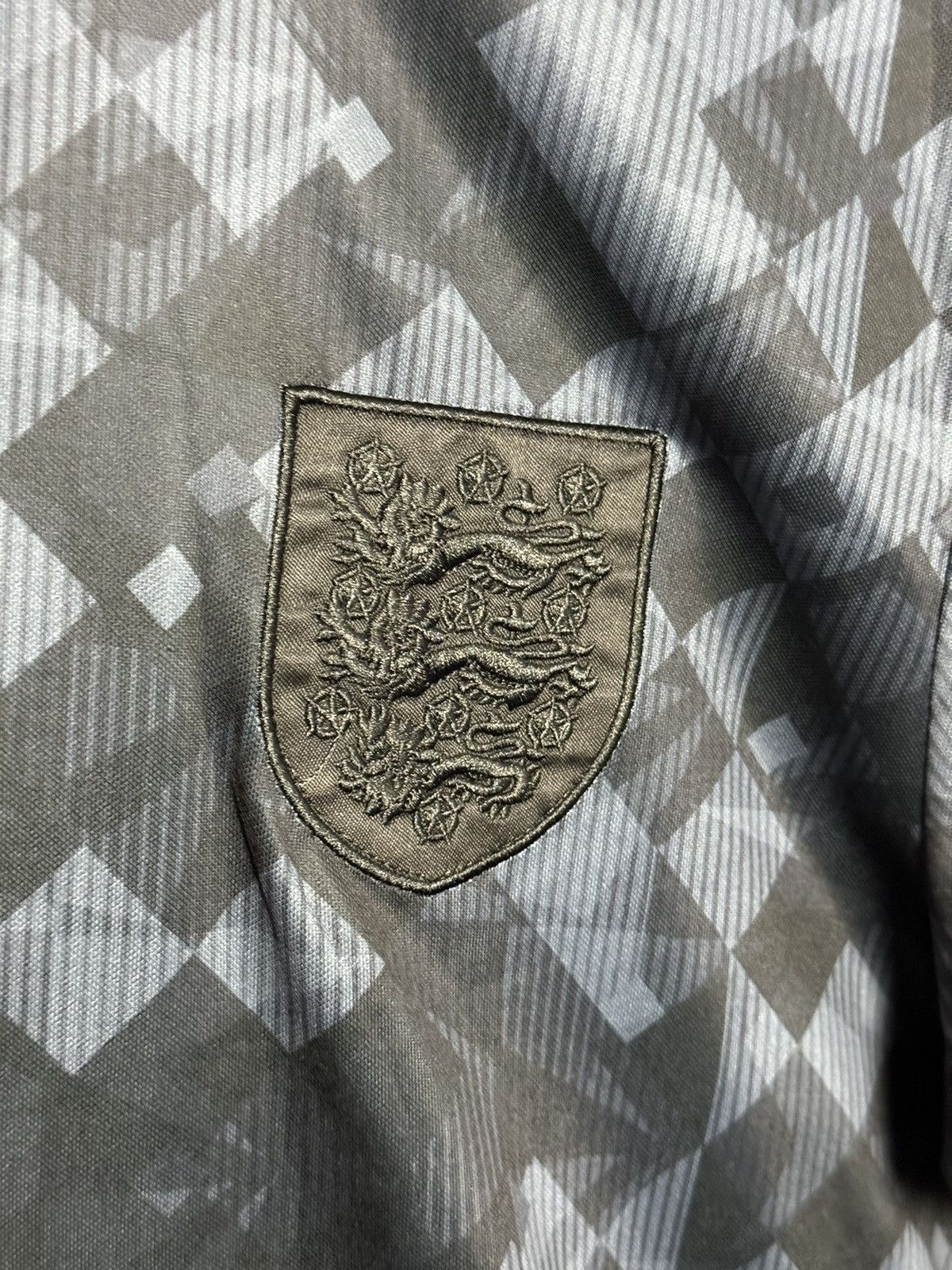 Other England National Team 1990 Blackout Football Soccer Jersey Size US XL / EU 56 / 4 - 3 Thumbnail