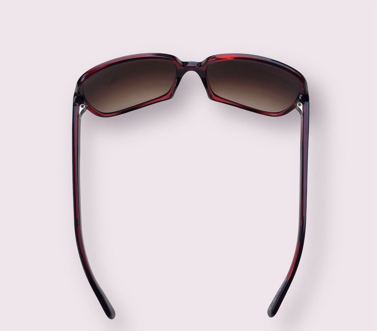 Oliver Peoples Sunglasses Francisca Red Oversized + Case