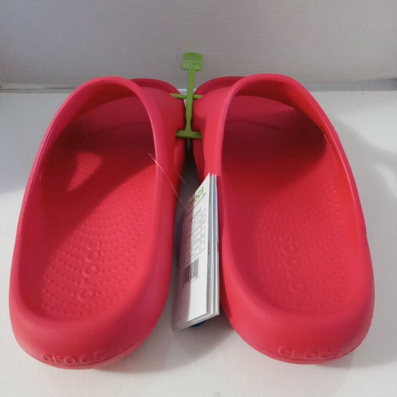 Crocs Crocs Mellow Recovery Slides Red Men’s Size 10 Womens 12 New Size US 10 / EU 43 - 4 Thumbnail