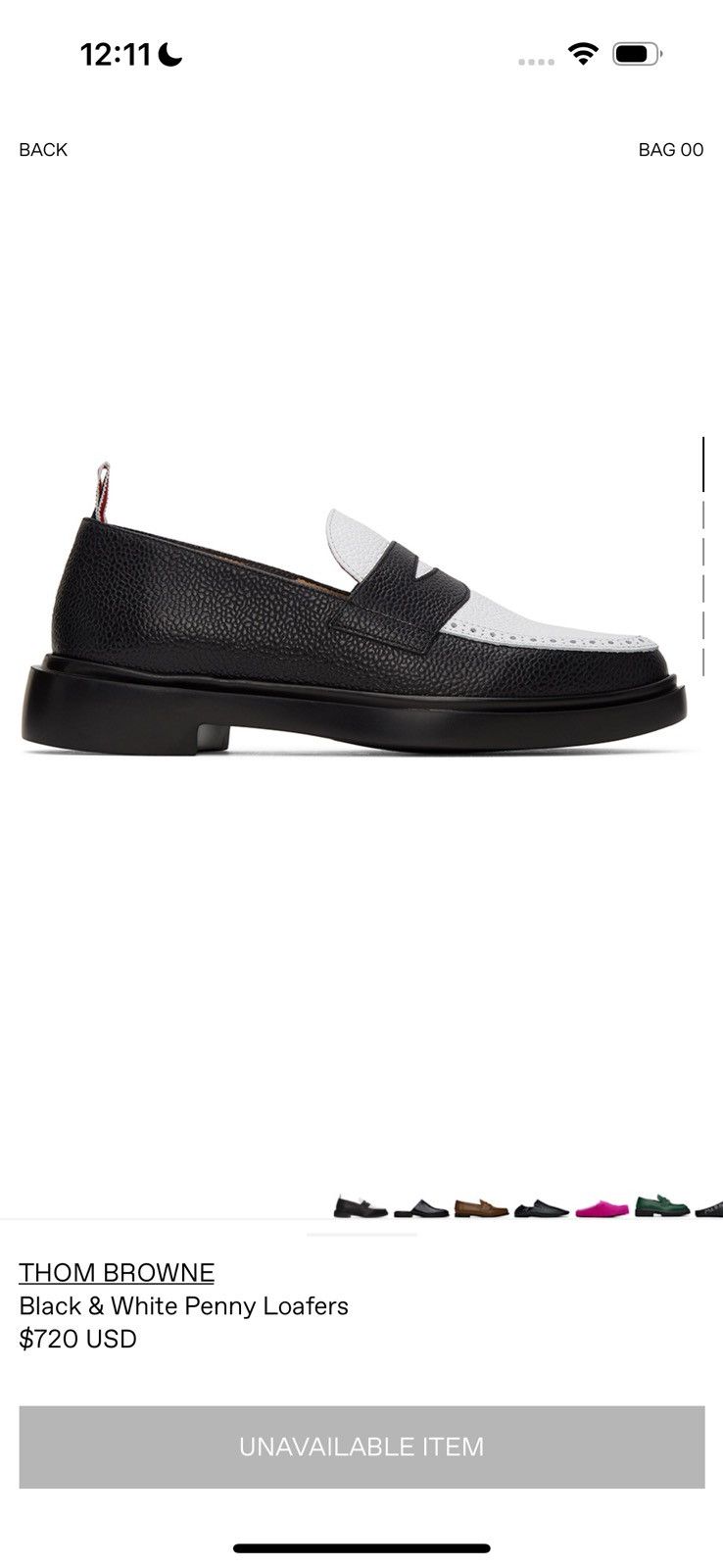 Thom Browne Tom Browne Penny Loafers Size US 10.5 / EU 43-44 - 2 Thumbnail