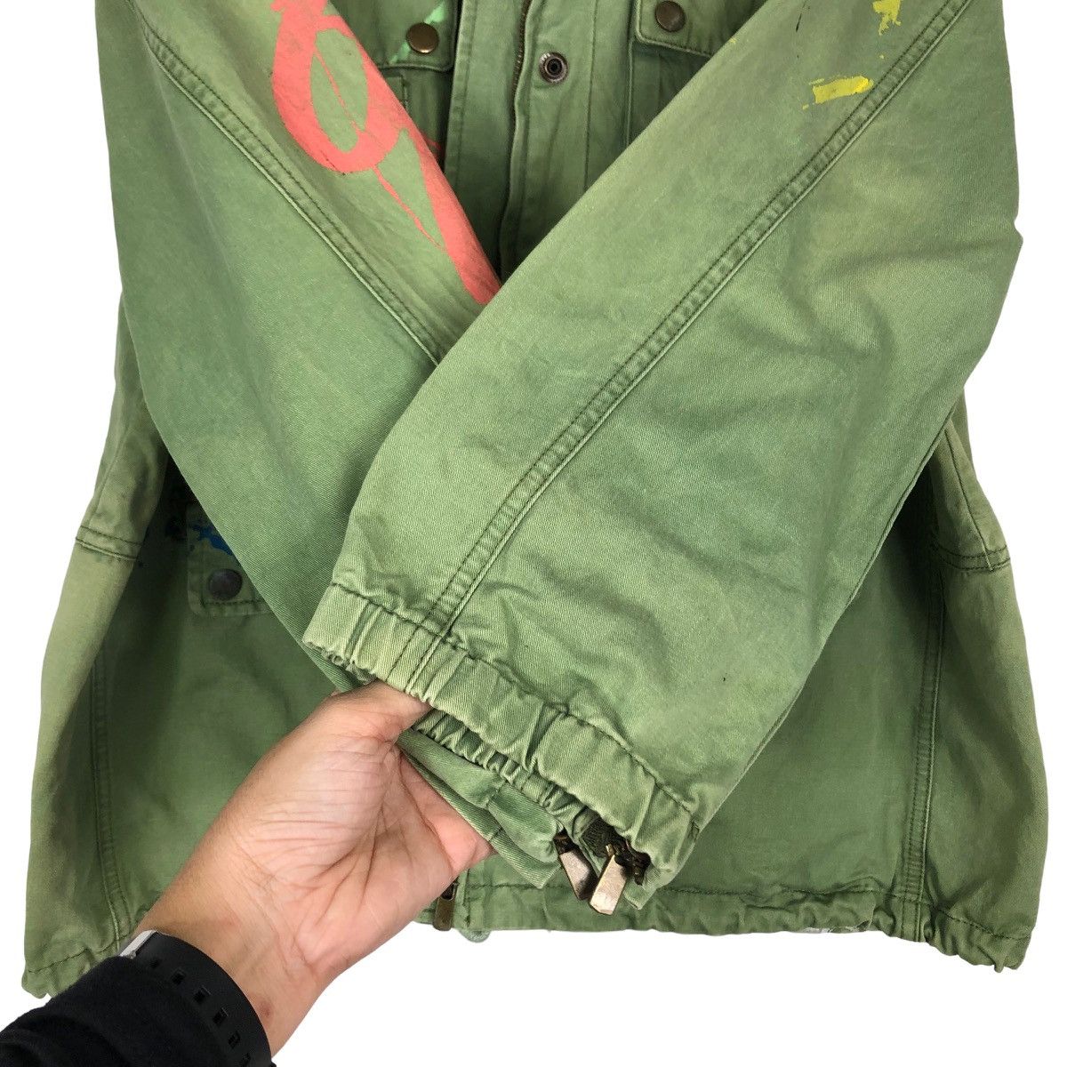 Hysteric Glamour 🔥Very Rare Hunting Multi Pocket Inspector Jacket Big Logo Size US S / EU 44-46 / 1 - 15 Thumbnail
