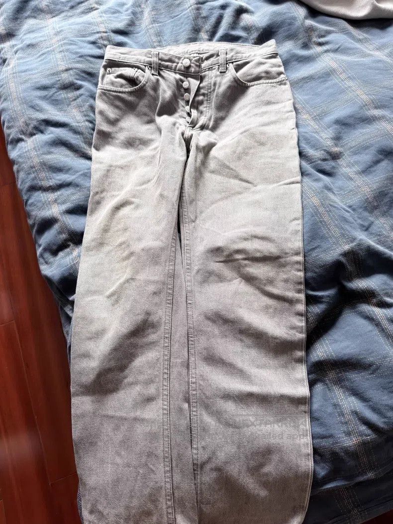 Helmut Lang Helmut Lang Grey denim jeans Size 27" / US 4 / IT 40 - 1 Thumbnail