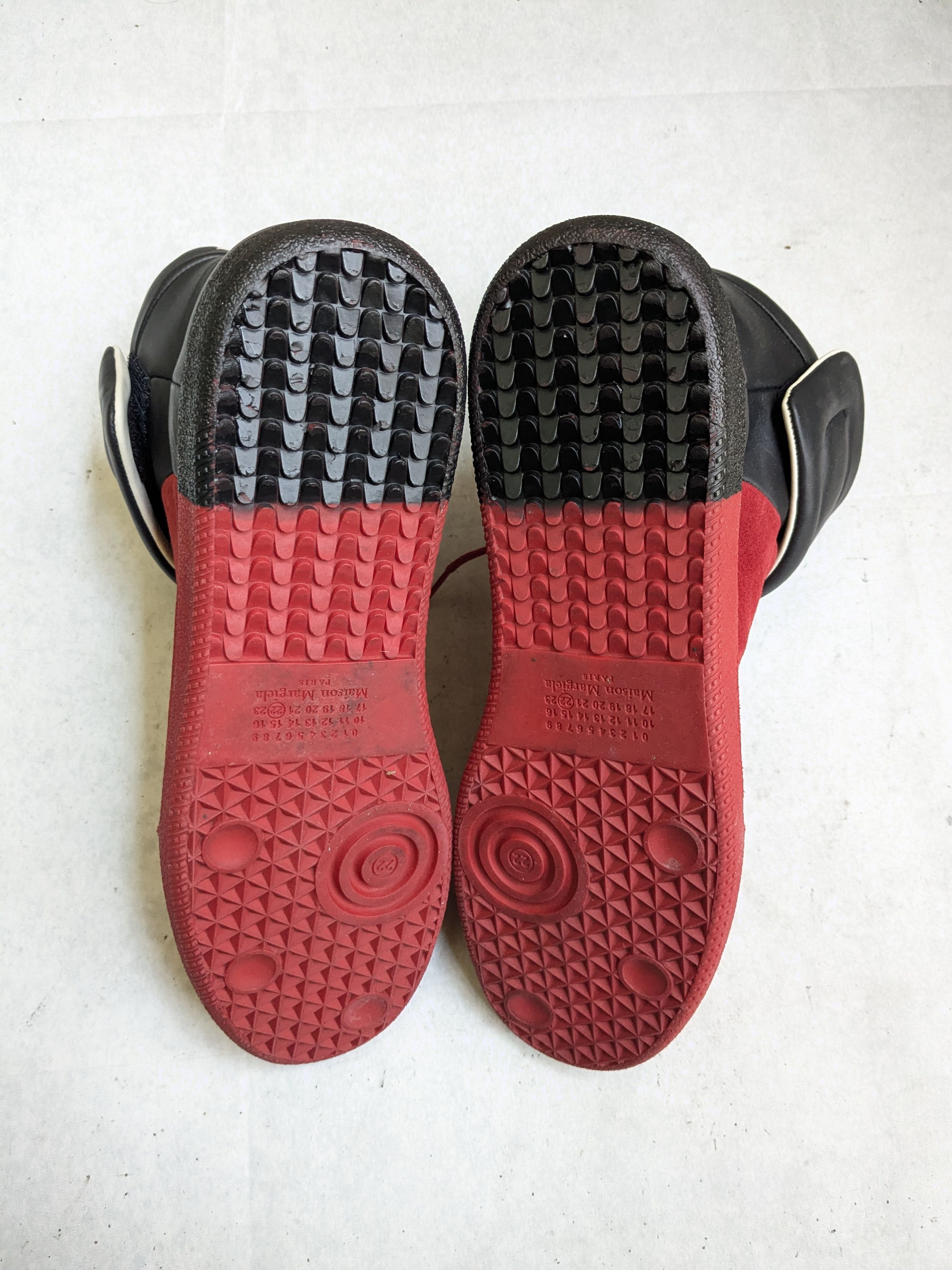 Maison Margiela Maison Margiela Future Red Black 13 46 High Tops Size US 13 / EU 46 - 14 Thumbnail
