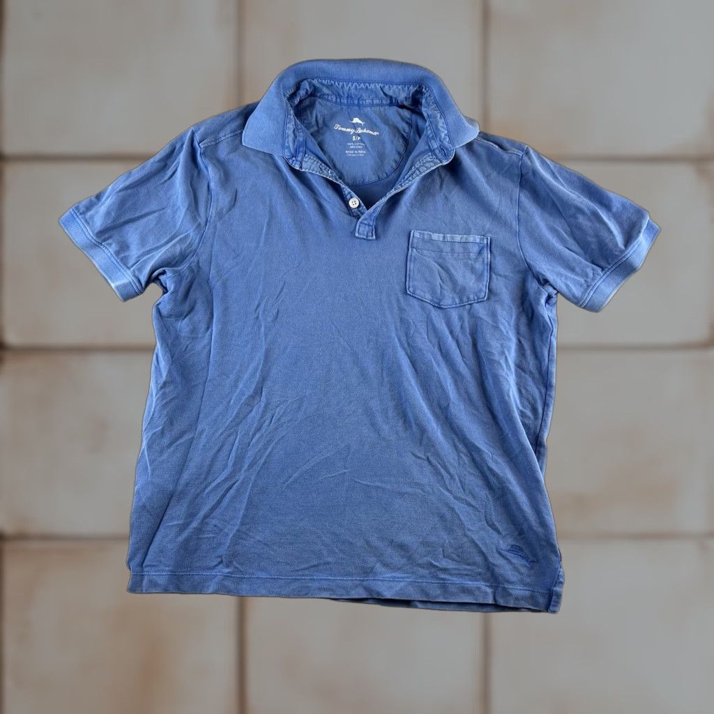 Tommy Bahama Tommy Bahama Polo Shirt Mens S Blue Preppy Boho Read Golf Beach Walking Summer Fall Spring Regular Size US S / EU 44-46 / 1 - 1 Thumbnail