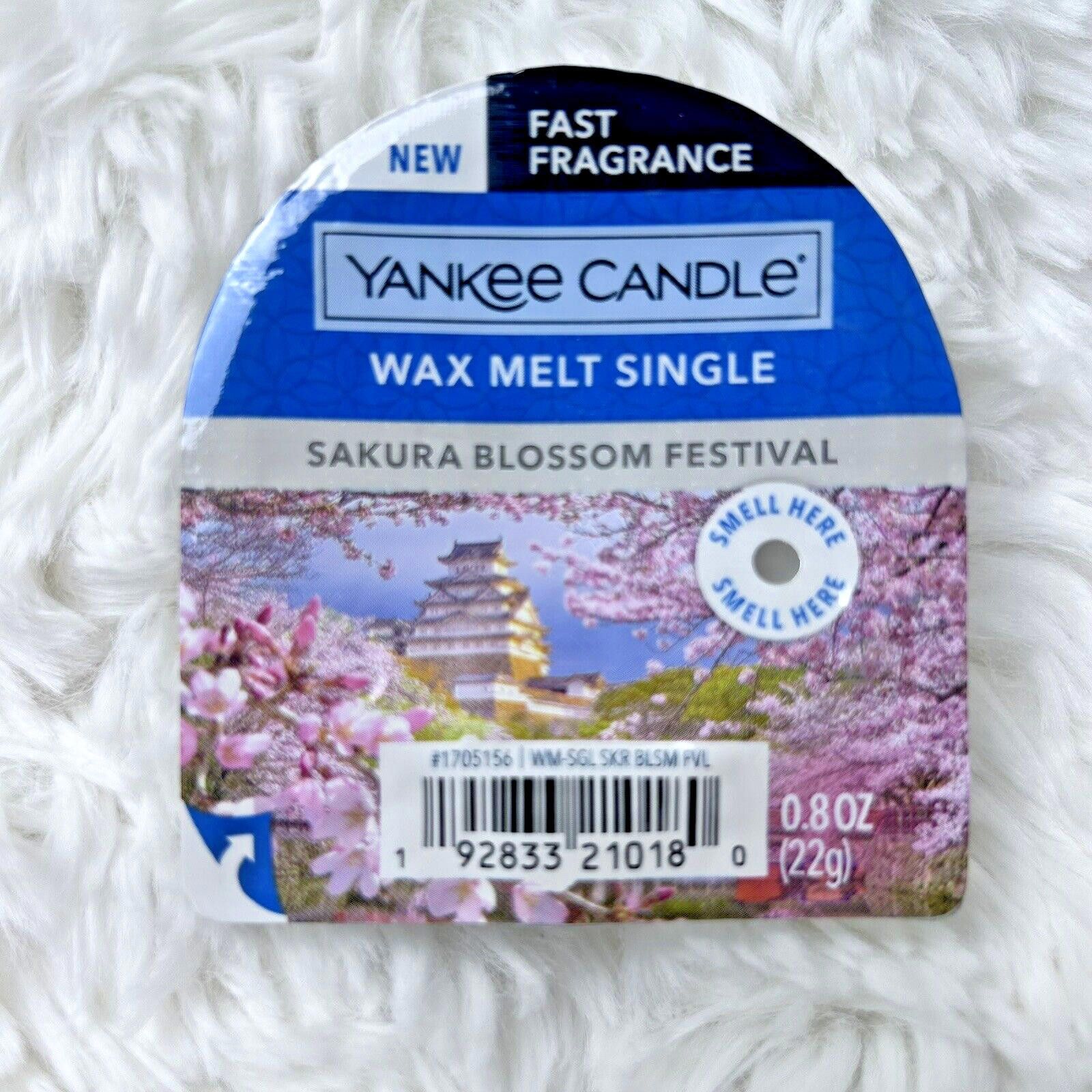 Designer Yankee Candle Wax Melt Singles 2 Pack Sakura Blossom Festiv Size ONE SIZE - 2 Thumbnail