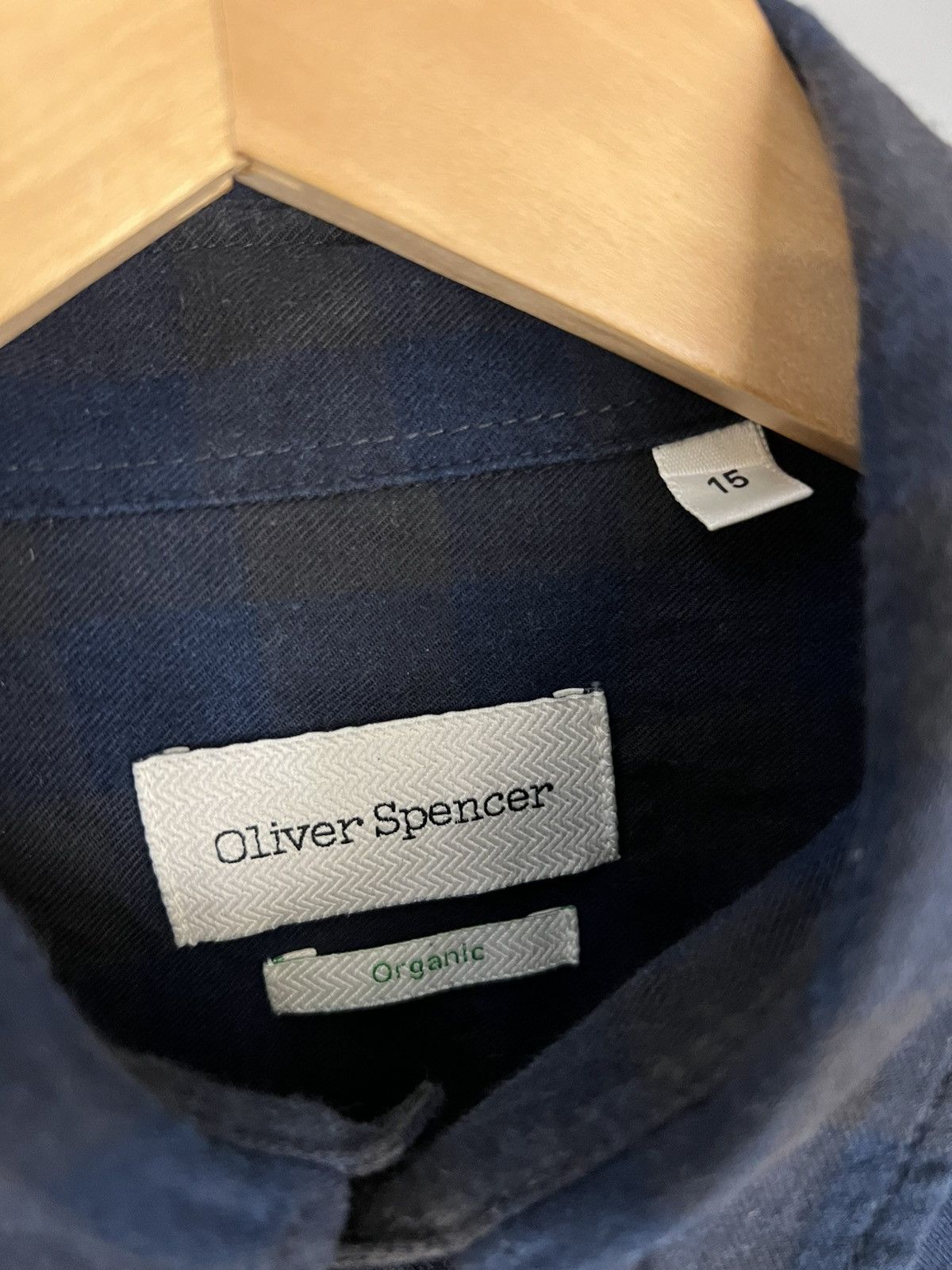 Oliver Spencer VINTAGE OLIVER SPENCER FLANNEL DESIGNER SHIRT CASUAL Y2K 90s Size US M / EU 48-50 / 2 - 9 Thumbnail