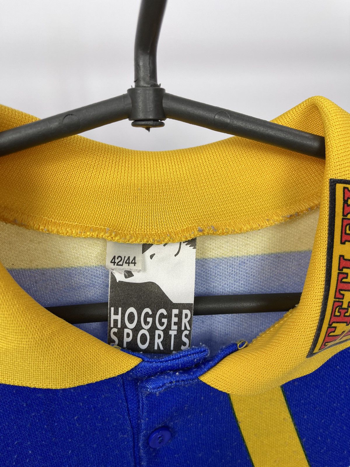 Vintage Vintage Yorkshire Cricket Jersey Hogger Sports Sz 42/44” Size US L / EU 52-54 / 3 - 4 Thumbnail