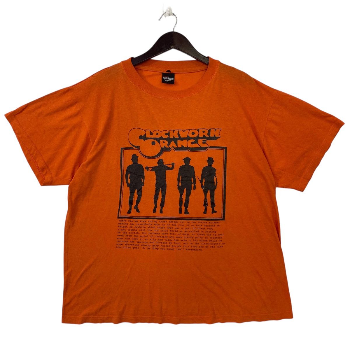 Vintage 💥VINTAGE CLOCKWORK ORANGE Movie Stanley Kubrick rare shirt Size US XL / EU 56 / 4 - 1 Thumbnail