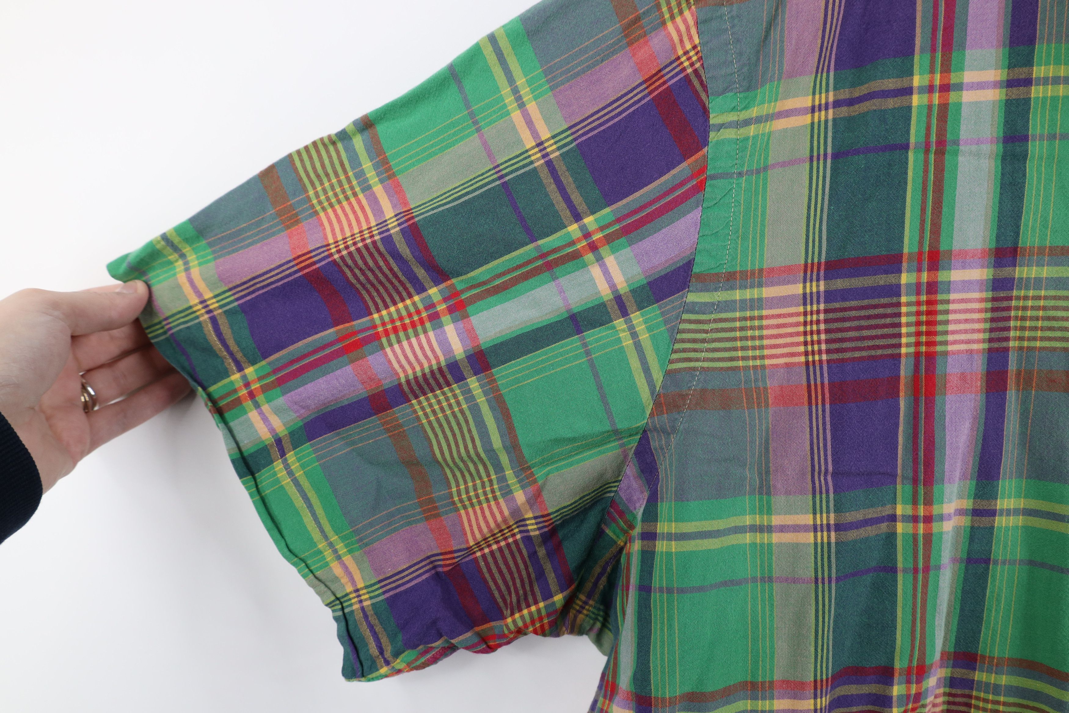 Ralph Lauren Vintage 90s Ralph Lauren India Madras Button Down Shirt Size US XXL / EU 58 / 5 - 7 Thumbnail