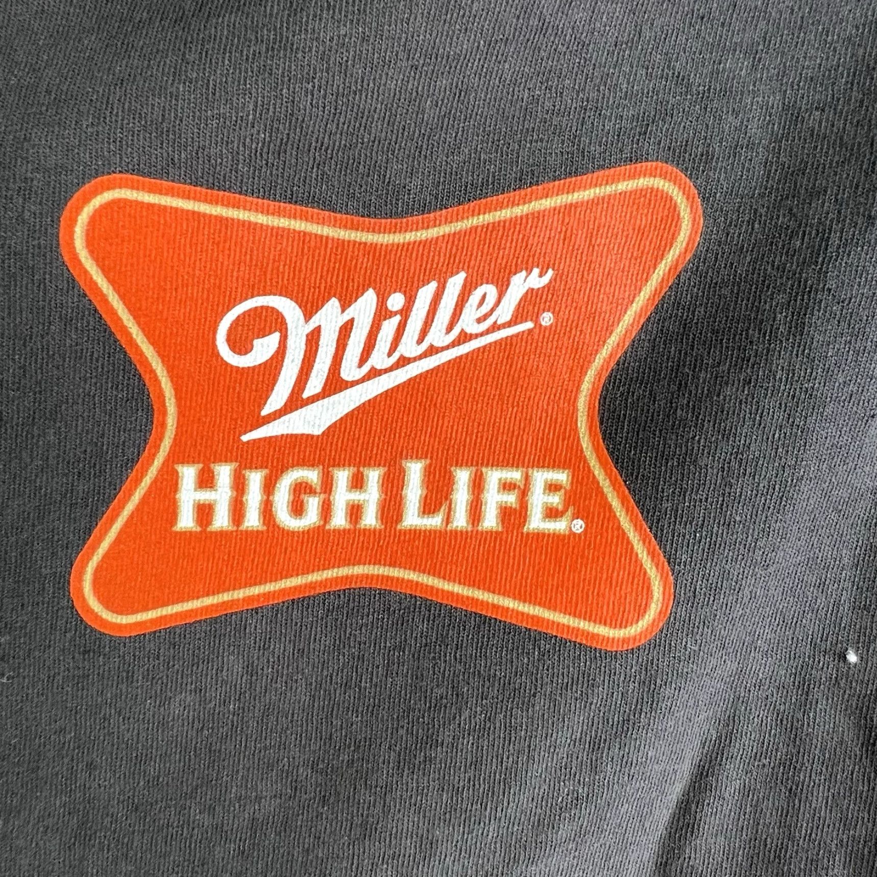 Vintage VINTAGE Miller Beer T-Shirt Adult Small Black Graphic Print Men 2020s Size US S / EU 44-46 / 1 - 3 Thumbnail