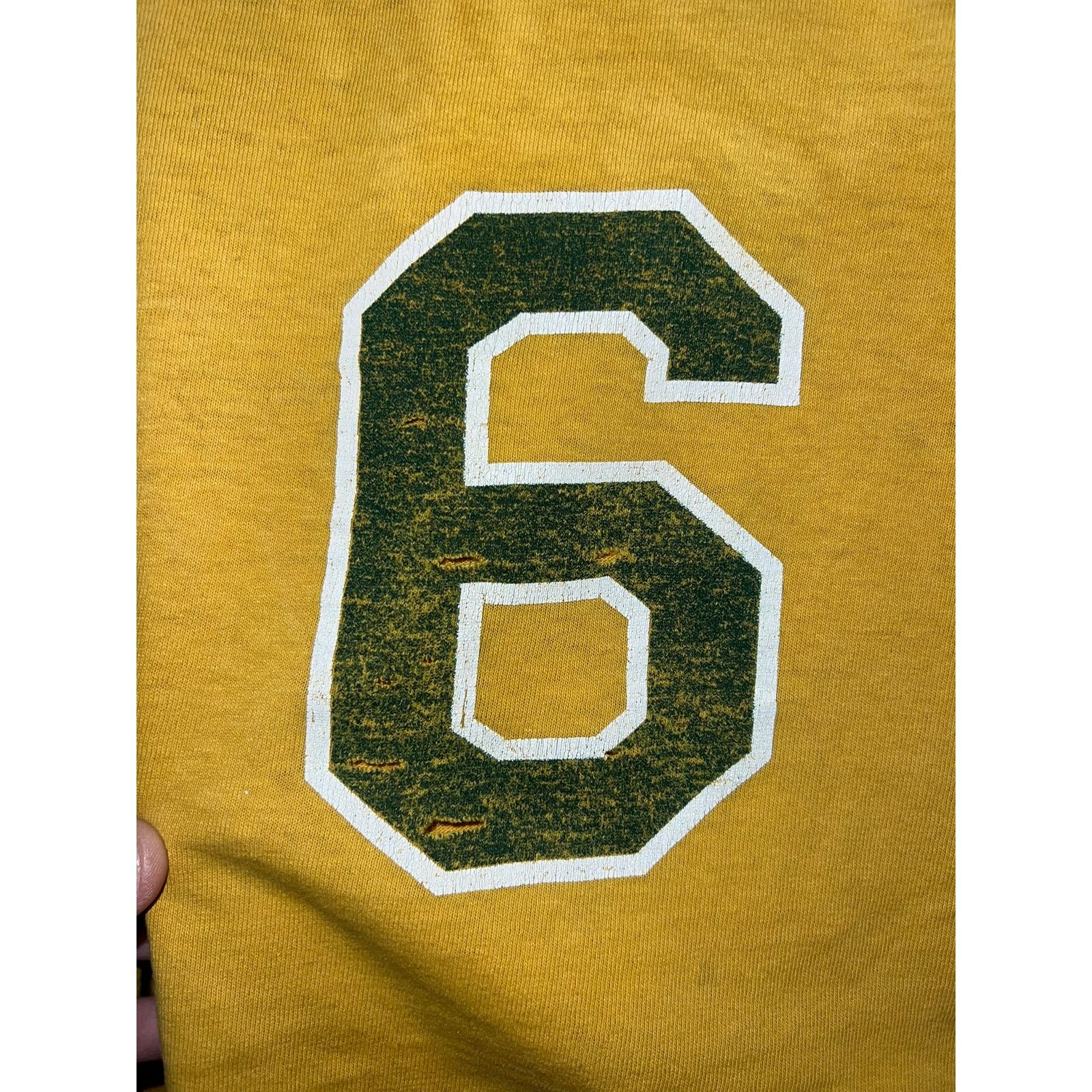 MLB Vintage Oakland Athletics Shirt Travis Buck Player #6 Tee XL Size US XL / EU 56 / 4 - 7 Thumbnail