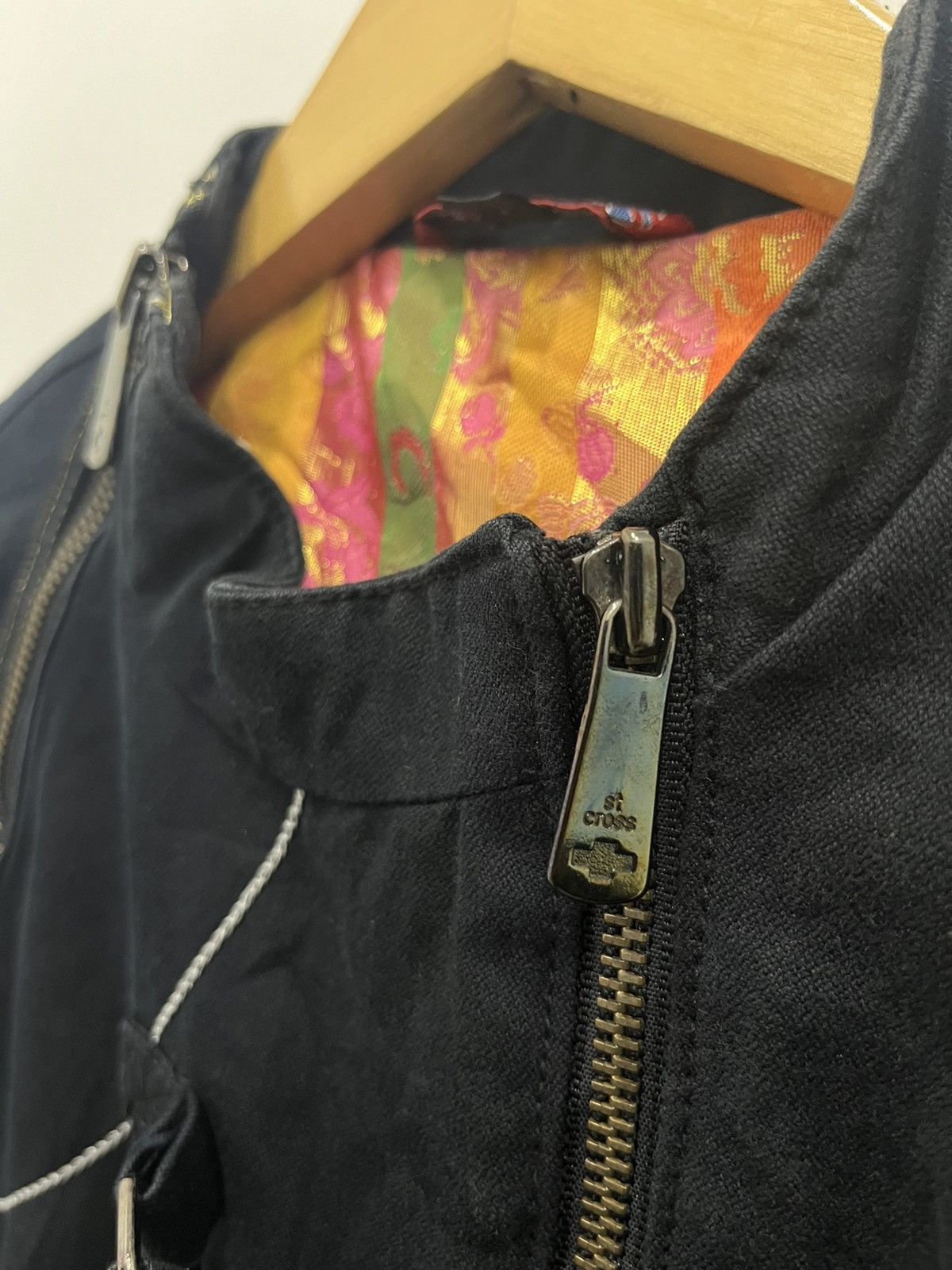 Japanese Brand Zipper Saint Cross Punk RocknRoll L.G.B Style Jacket Size US S / EU 44-46 / 1 - 3 Thumbnail