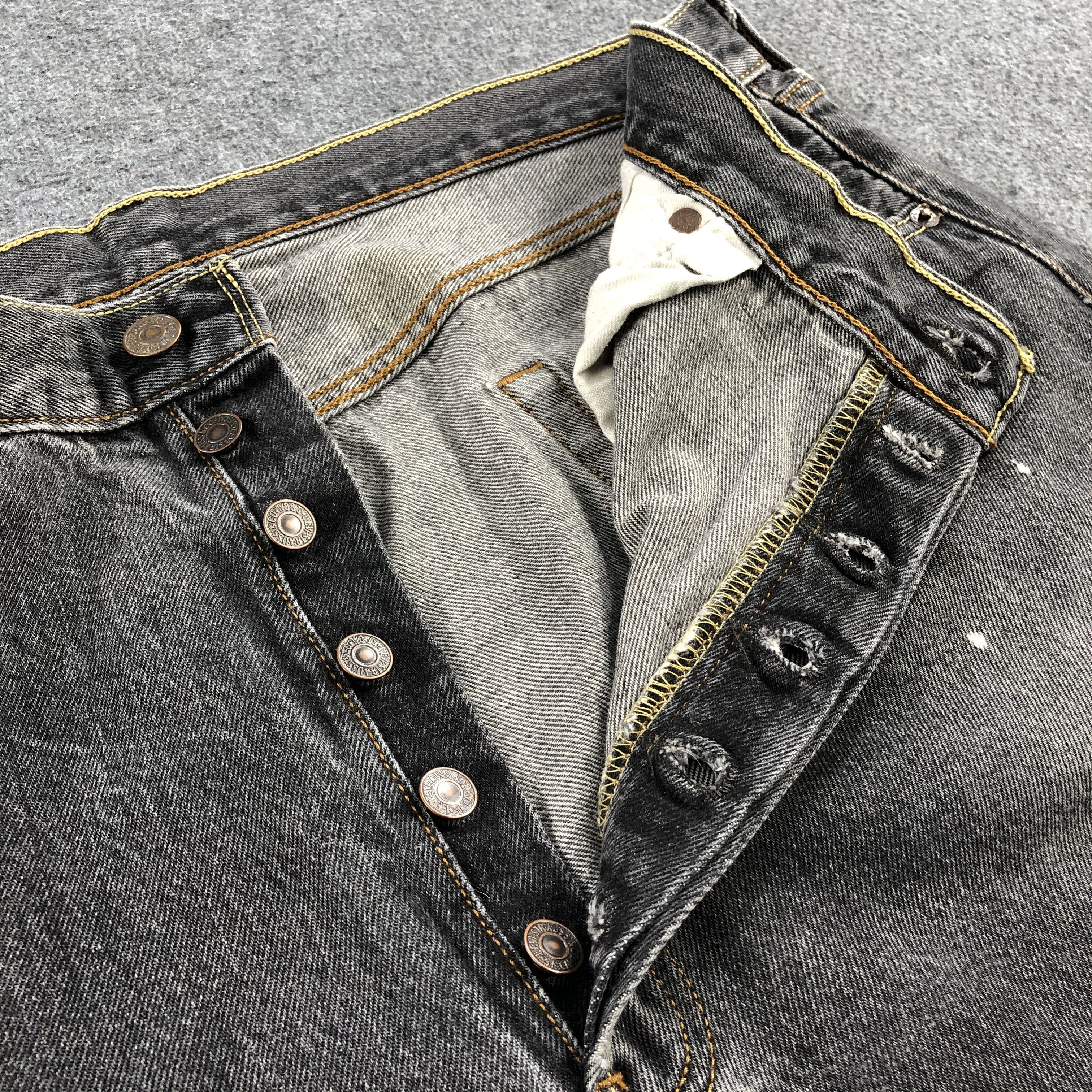 Levi's Vintage Levis 501 Earth Tone Jeans-J1613 Size US 36 / EU 52 - 8 Thumbnail