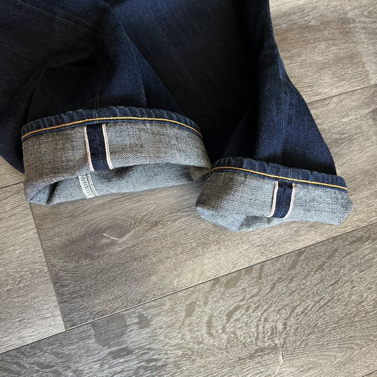 Japanese Brand Vintage Fire Service Japanese Raw Denim Selvedge Jeans 26x26 Size US 26 / EU 42 - 3 Thumbnail