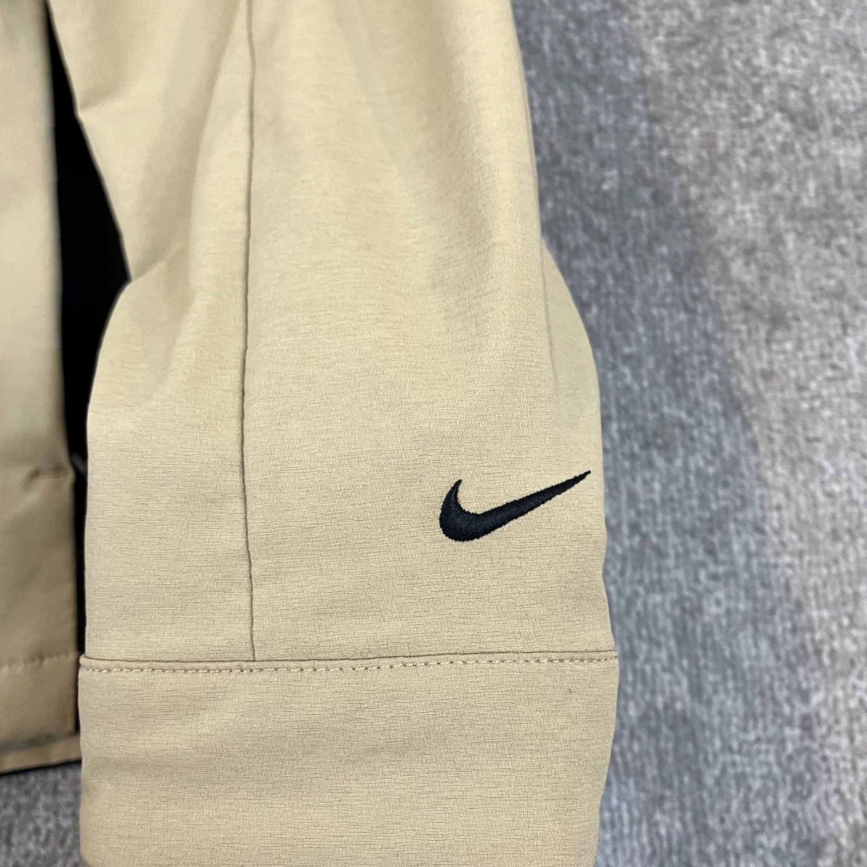 Nike Nike Jacket Mens Large Brown 1/2 Zip Pullover Storm Waffle Golf Outdoor Size US L / EU 52-54 / 3 - 2 Thumbnail