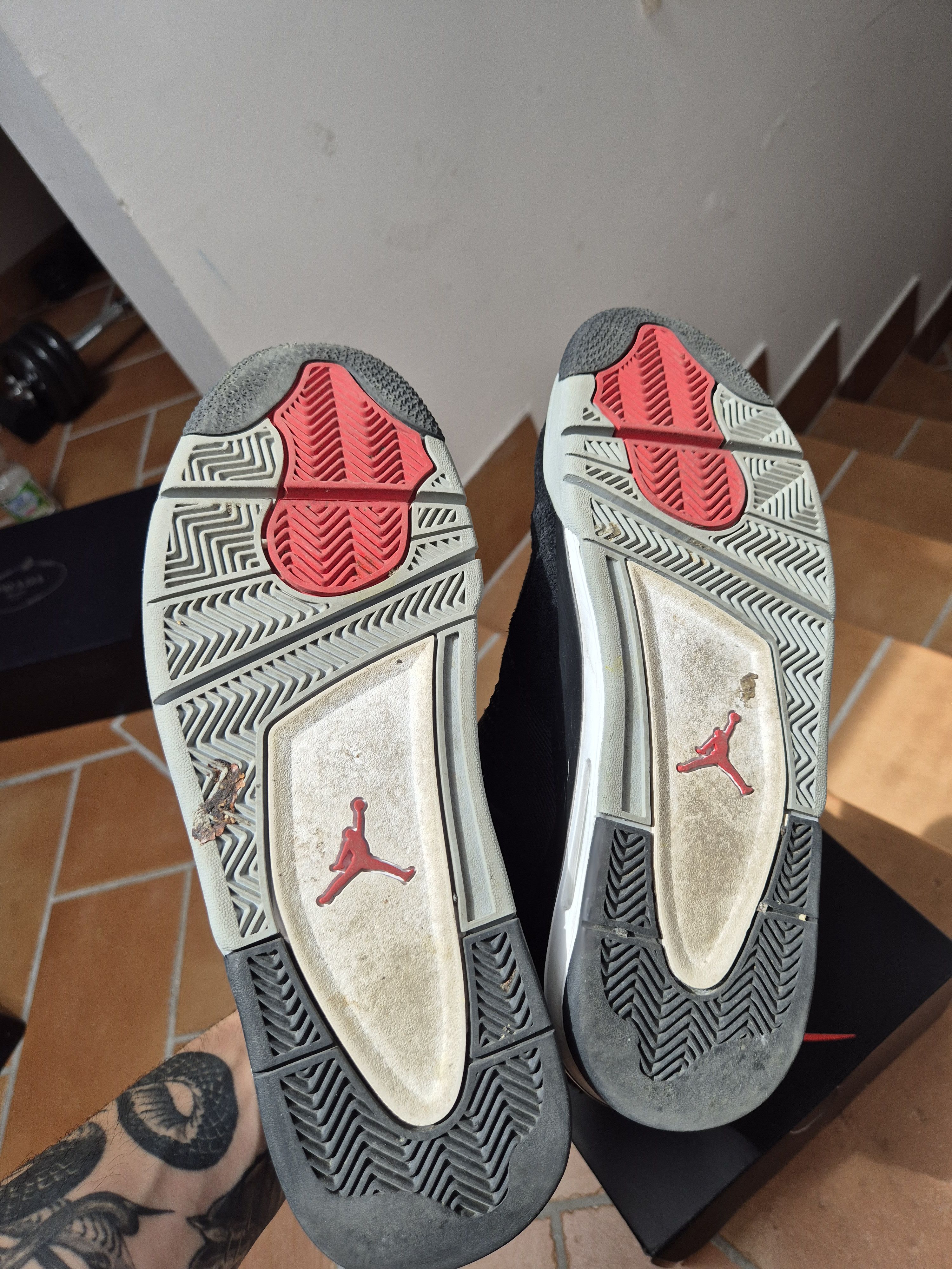 Jordan Brand Jordan 4 black canvas Size US 10 / EU 43 - 8 Thumbnail