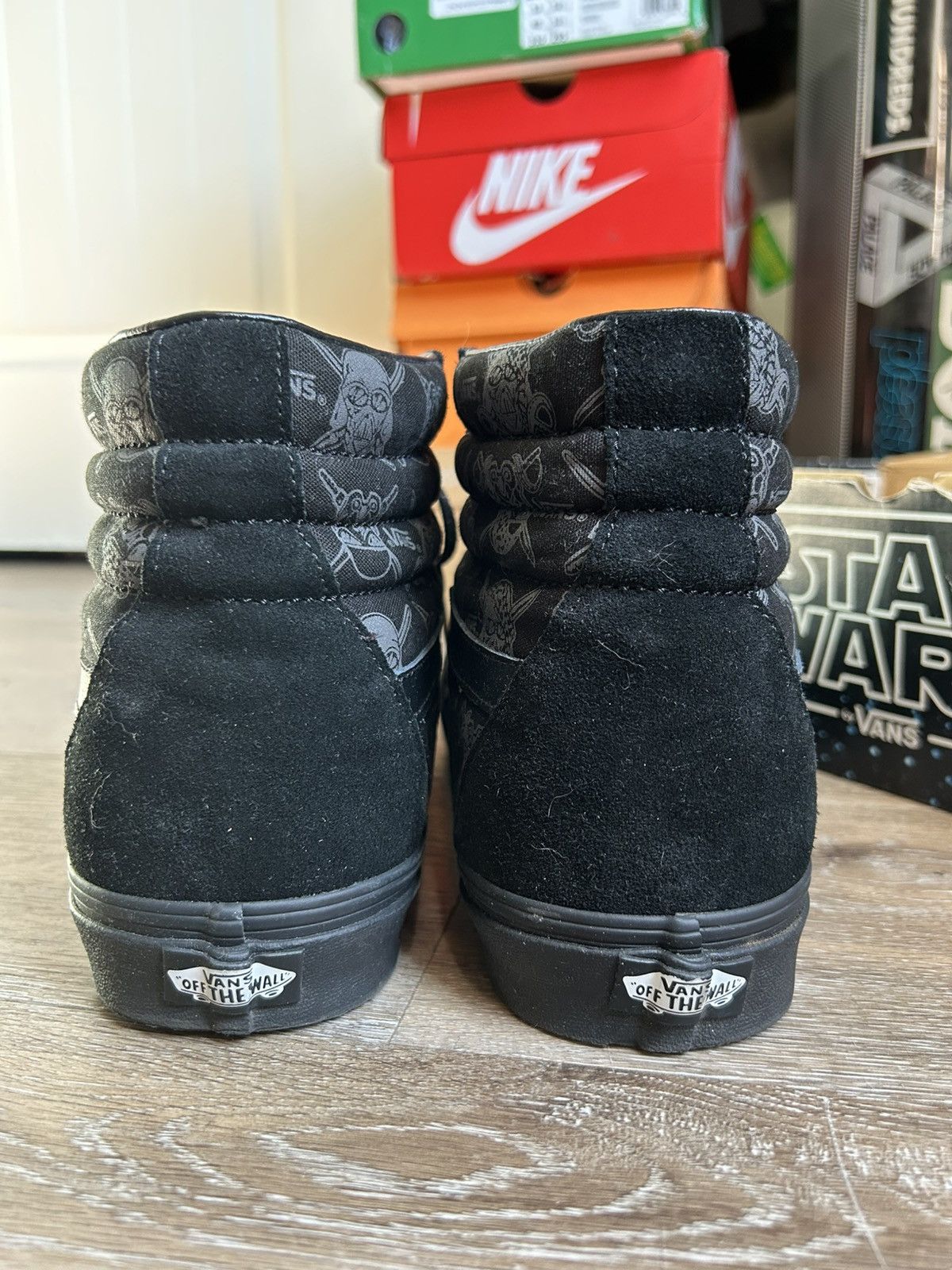 Star Wars Star Wars X Vans Sk8-hi Dark Side Size US 13 / EU 46 - 4 Thumbnail