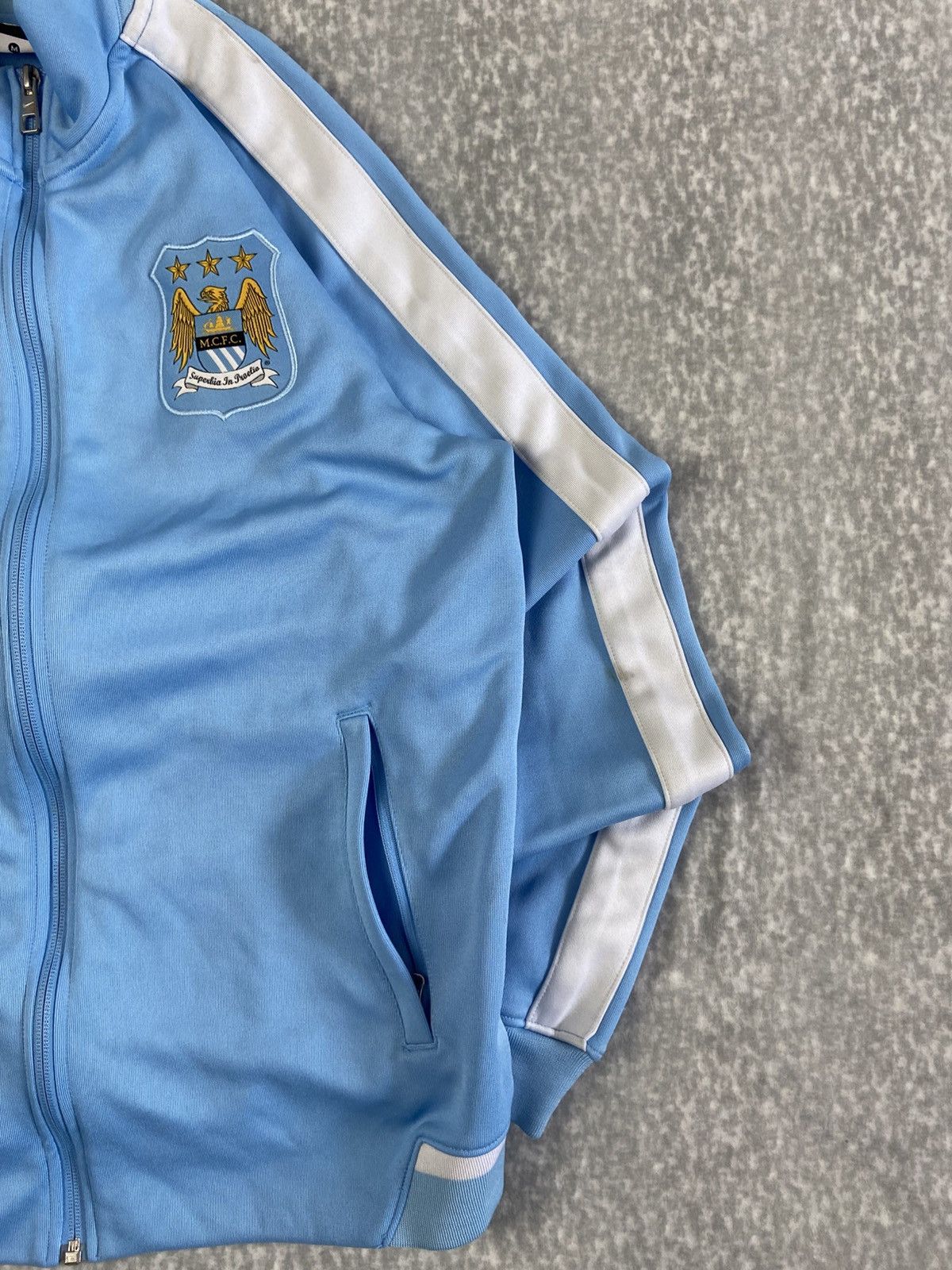 Nike Vintage Nike Manchester City N98 Tack Jacket Size US M / EU 48-50 / 2 - 2 Thumbnail