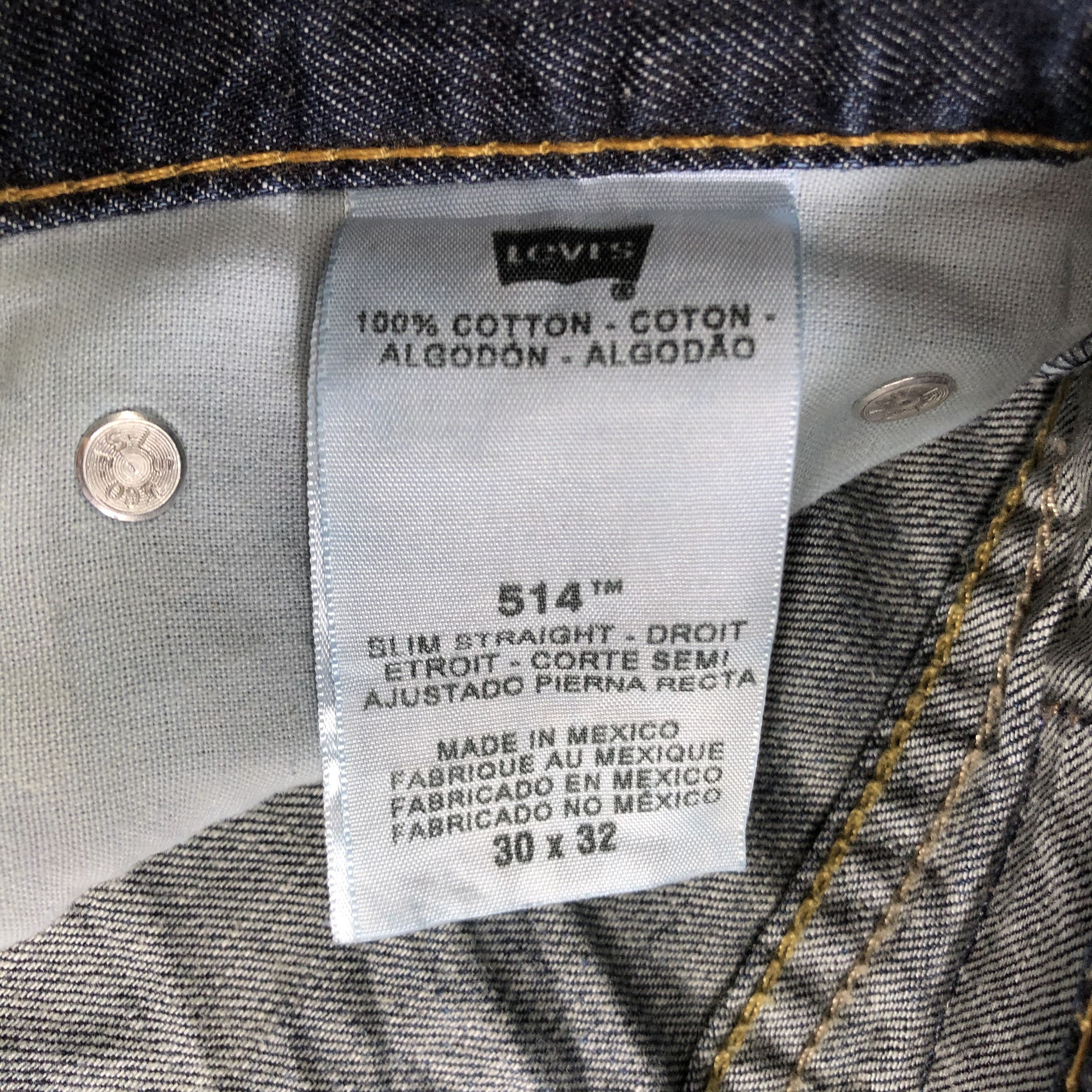 Levi's Vintage Levis 514 Jeans-J4219 Size US 30 / EU 46 - 11 Thumbnail