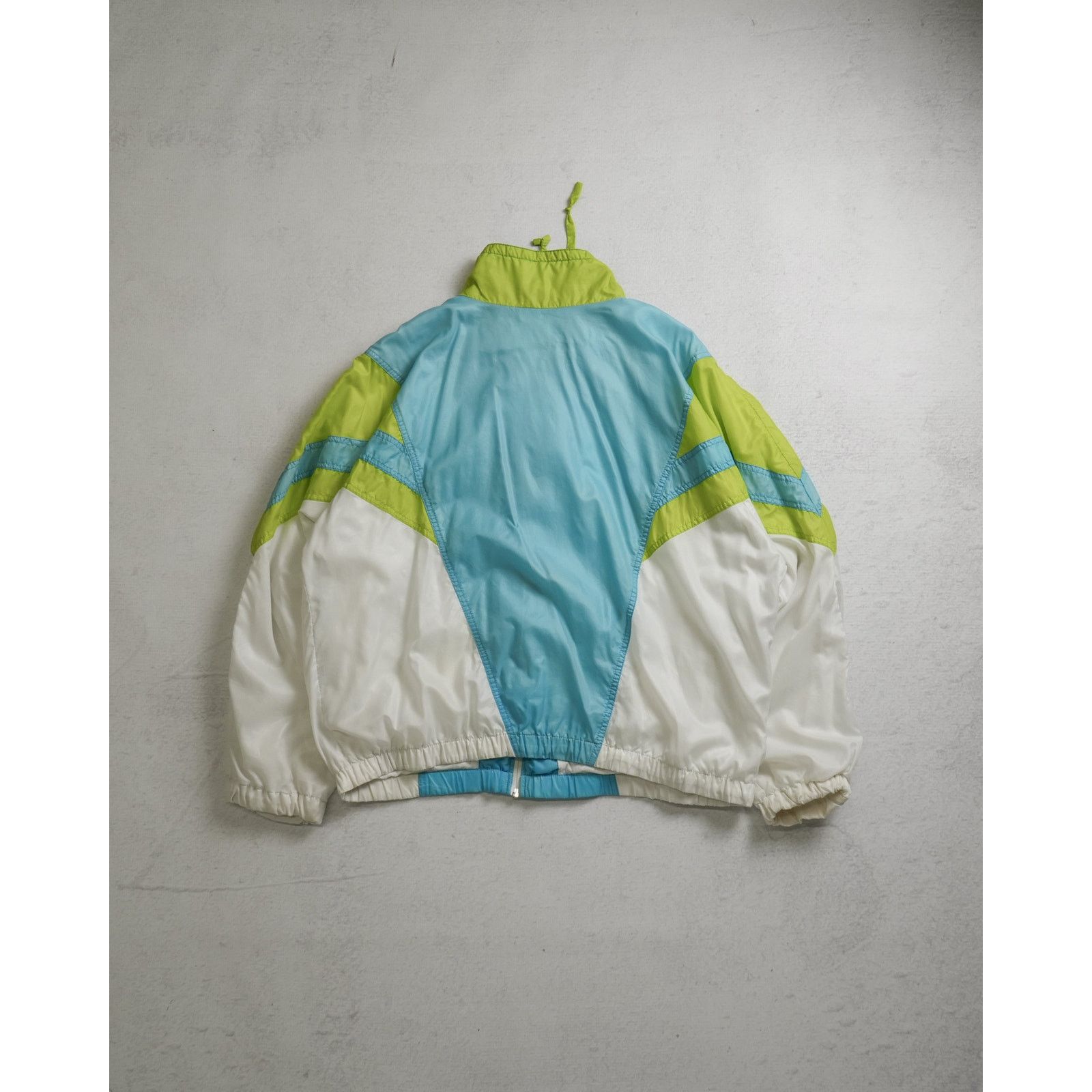 Adidas Vintage 90s Adidas Blue Windbreaker - Women's Medium Size M / US 6-8 / IT 42-44 - 2 Thumbnail