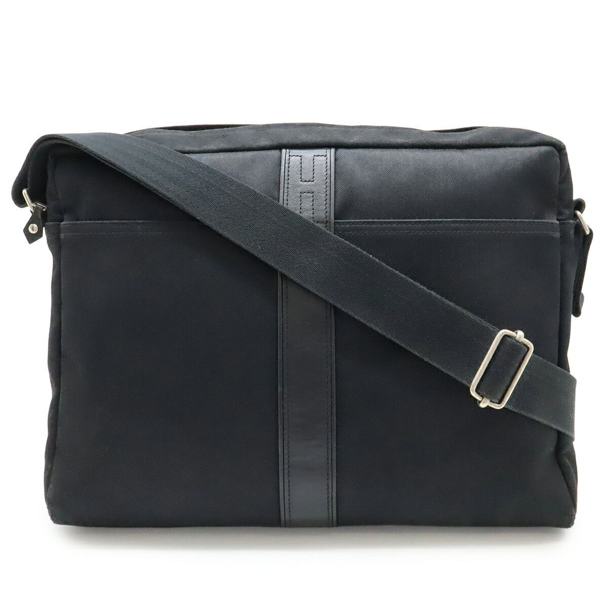 Hermes Hermes Hermès Acapulco MM Nylon Leather Shoulder Bag Leather Crossbody Bag DUTY FREE for USA Size ONE SIZE - 1 Thumbnail