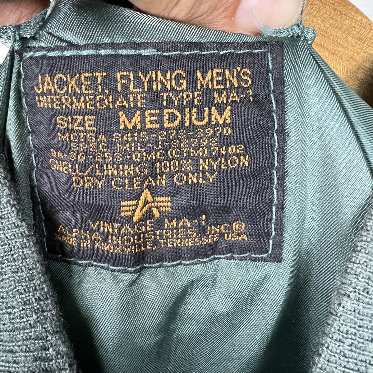 Alpha Industries 🔥 RARE RIOT ALPHA MA-1 US AIR FORCE SATIN BOMBER JACKET Size US M / EU 48-50 / 2 - 13 Thumbnail