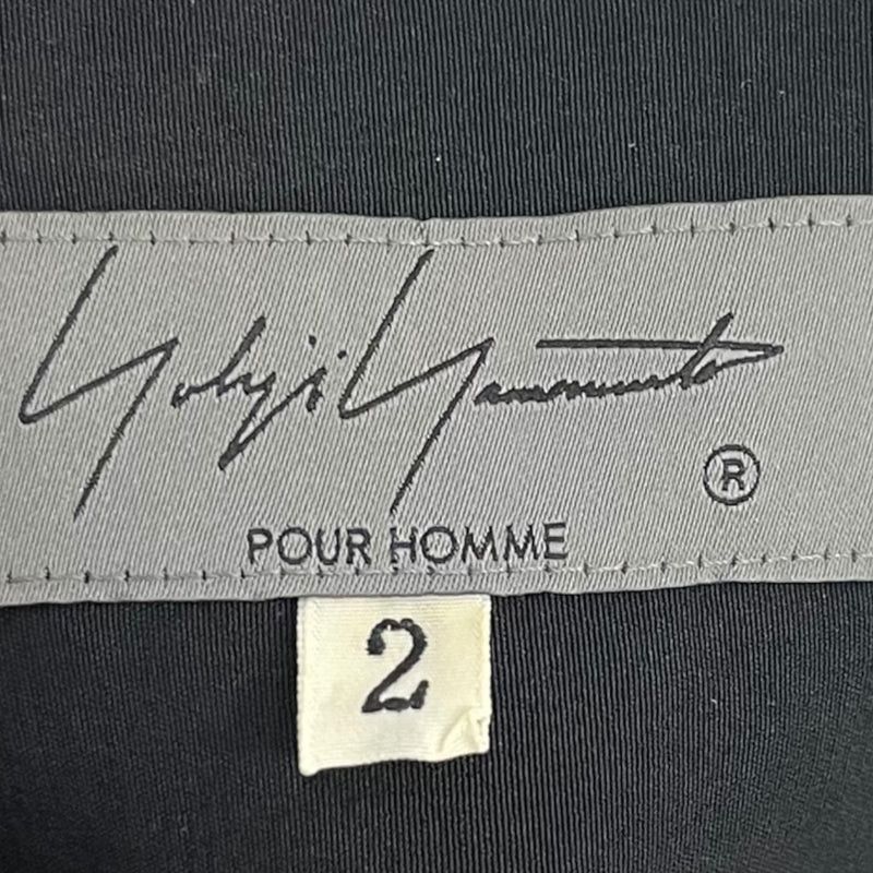 Yohji Yamamoto Yohji Yamamoto pour homme 21SS STAND COLLAR BLOUSE Size US M / EU 48-50 / 2 - 7 Thumbnail