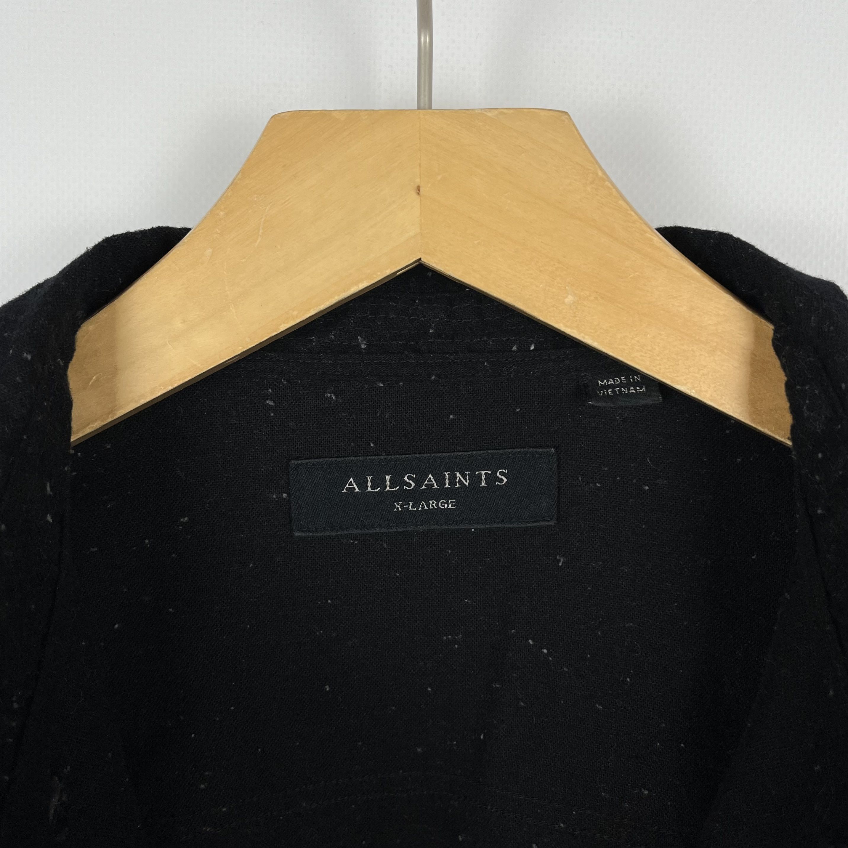 Allsaints Designer AllSaints Petrel Long Sleeve Button Up Shirt Size US XL / EU 56 / 4 - 11 Thumbnail