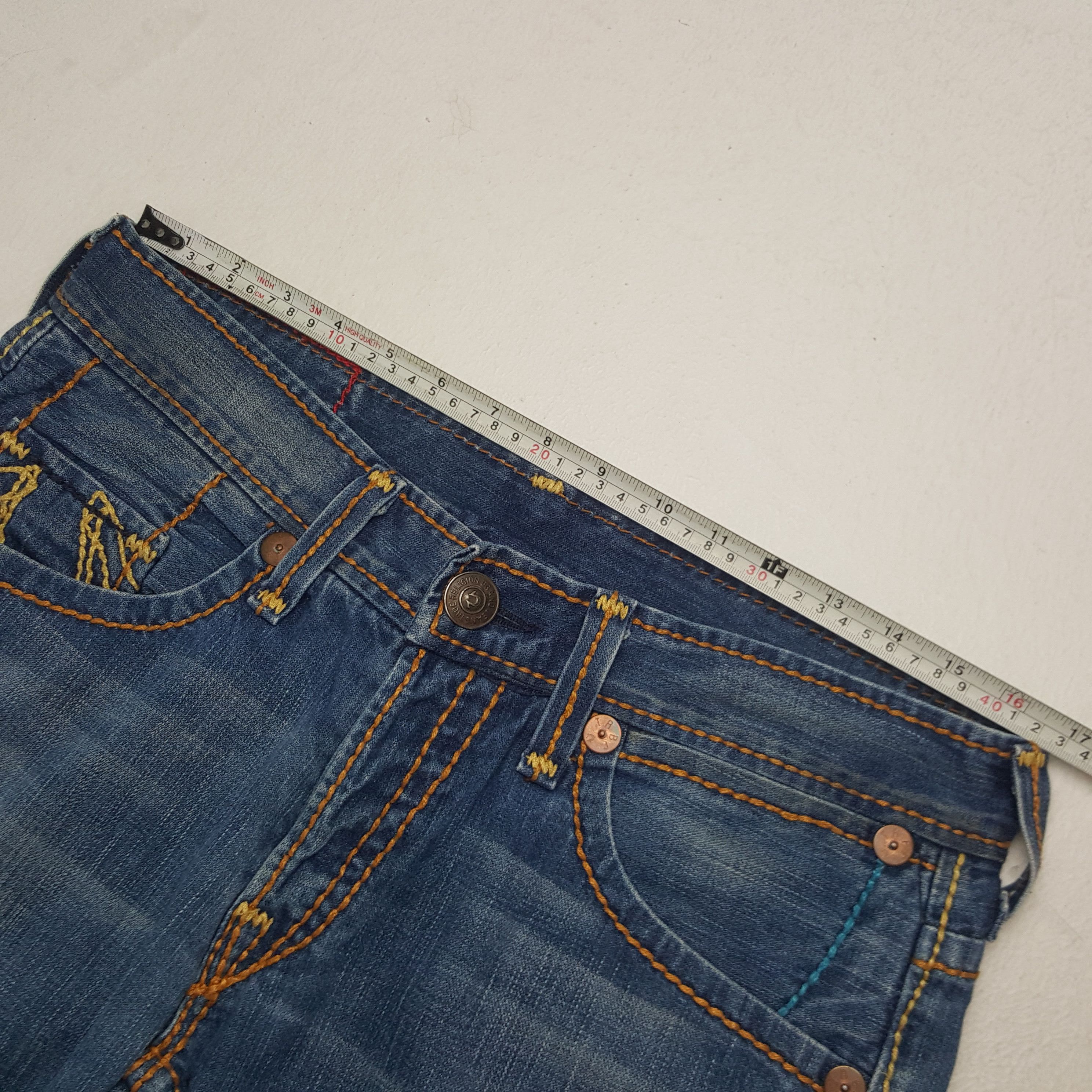 True Religion × Vintage Vintage True Religion American Brand Denim Jeans Size 33" - 9 Thumbnail