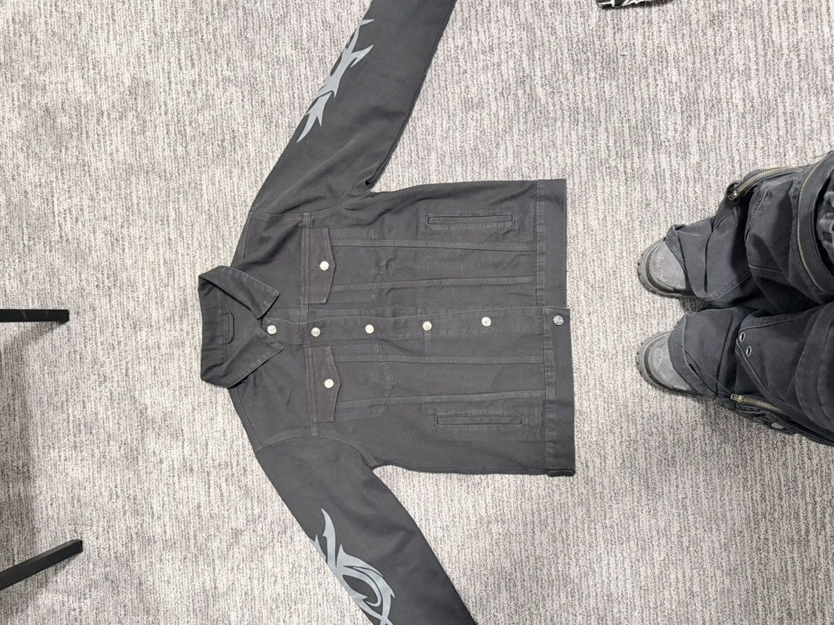 Kim Krueger Kim Kruger BLACK denim jacket GRAIL COLORWAY Size US M / EU 48-50 / 2 - 2 Thumbnail