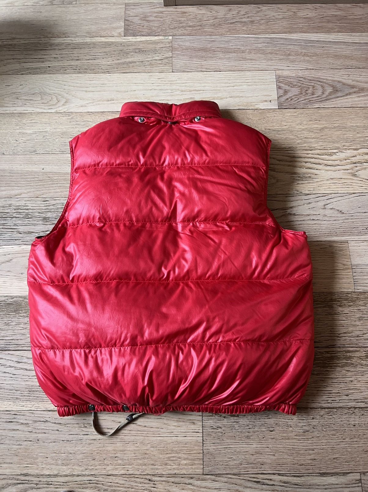 Polo Ralph Lauren × Vintage Vintage 90s Polo Ralph Lauren Puff Vest Hood Rap Y2K Rare Size US XL / EU 56 / 4 - 3 Thumbnail