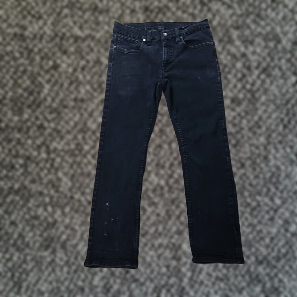 Cody James Cody James Jeans Men's 34x32 Black Denim Straight Leg 5-Pocket Cowboy Logo Zip Vintage: No Womens Men? Size US 34 / EU 50 - 1 Thumbnail